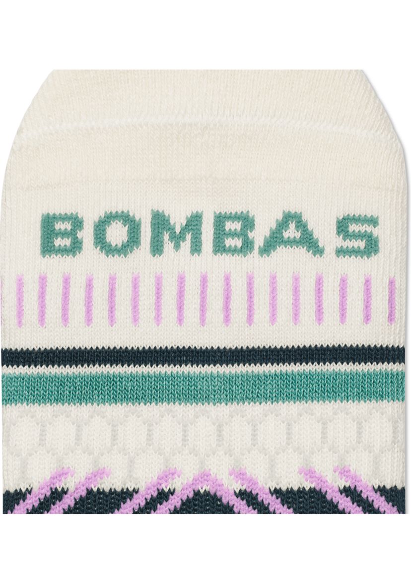 Ticking Stripe Fairisle Ankle Socks 