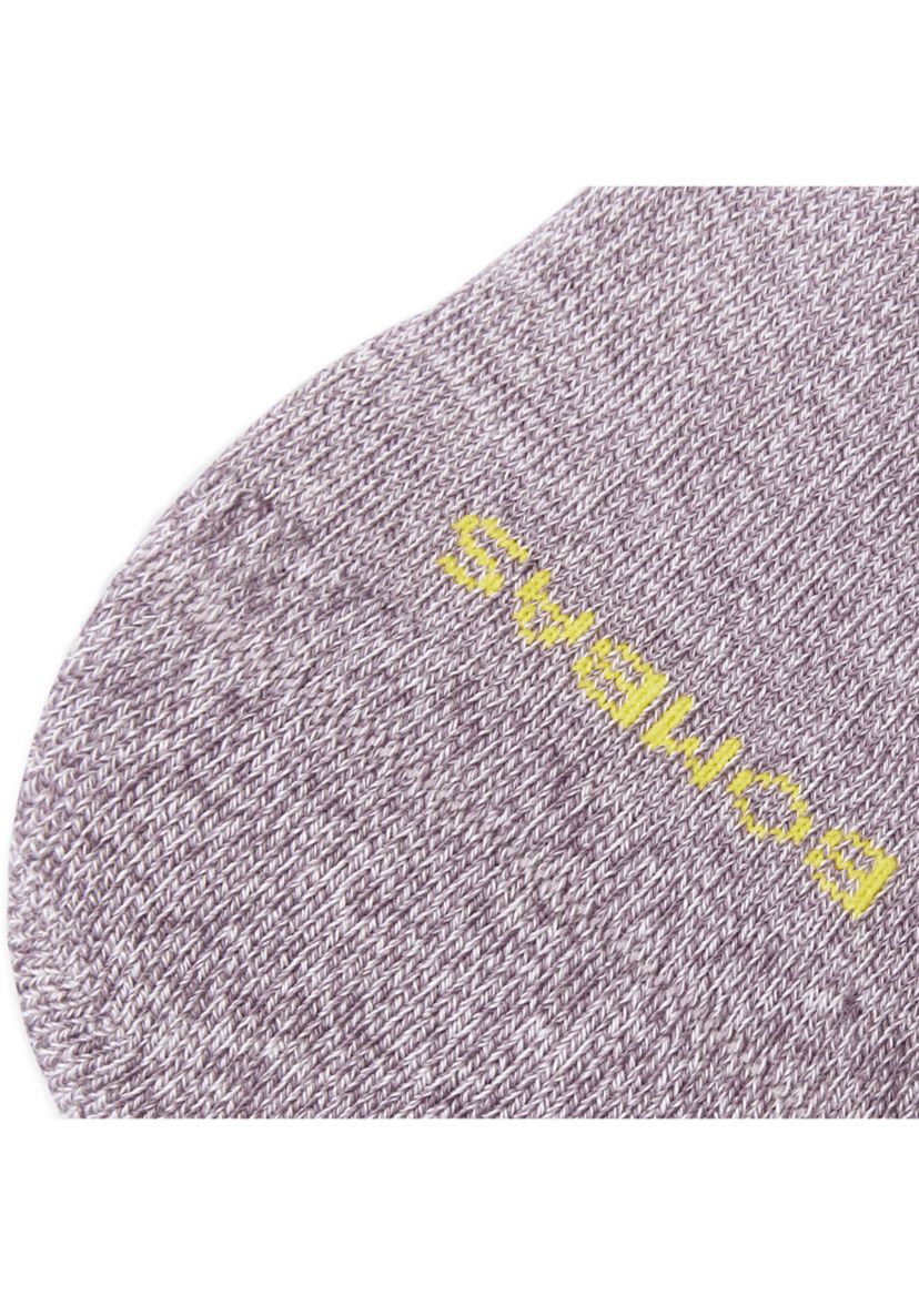Marl Cushioned No Show Socks