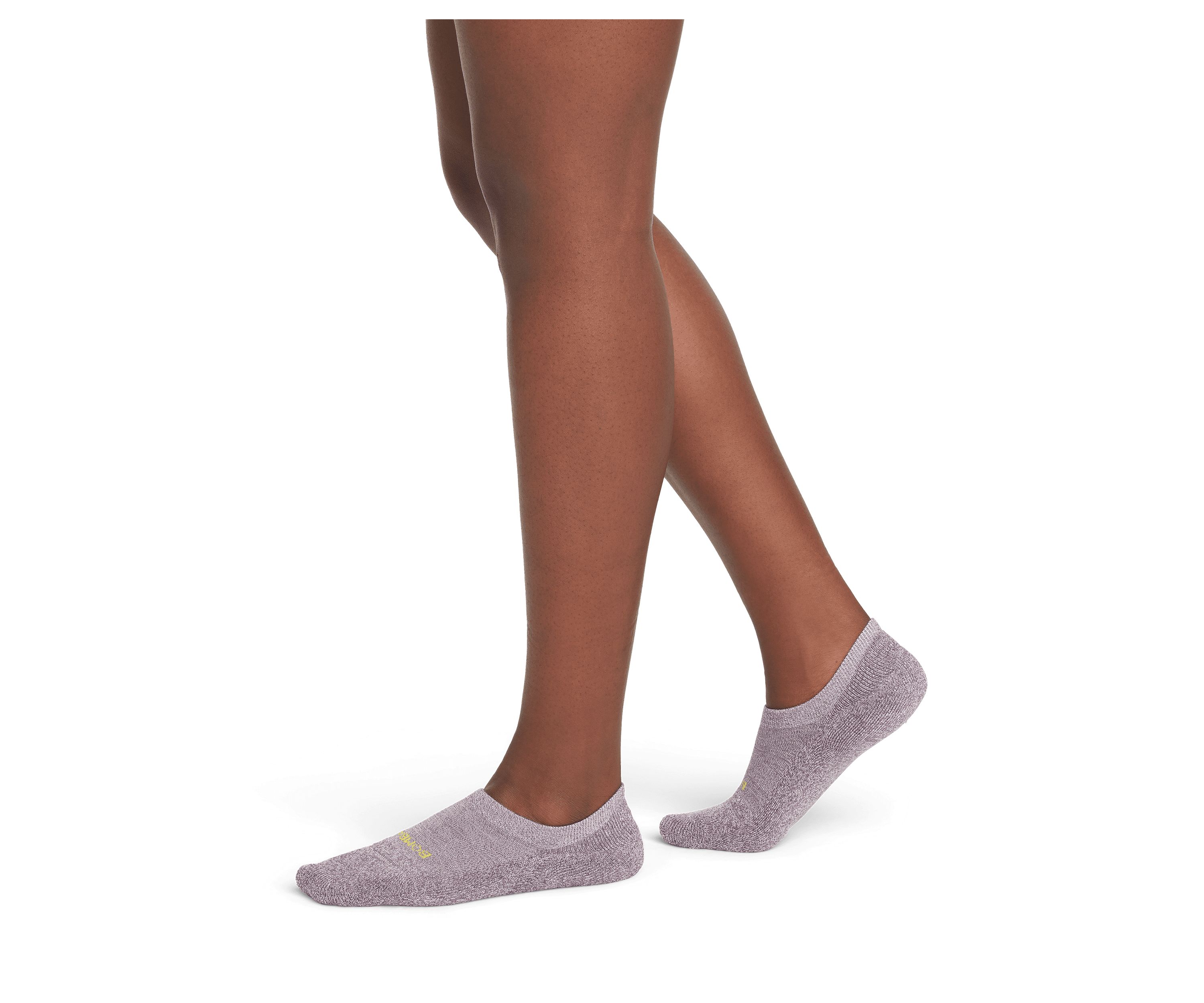 Marl Cushioned No Show Socks