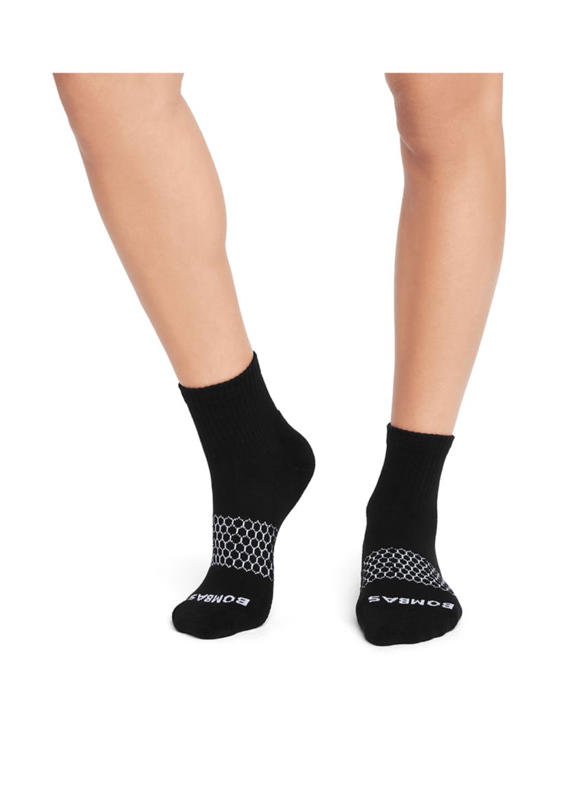 Solid Quarter Socks