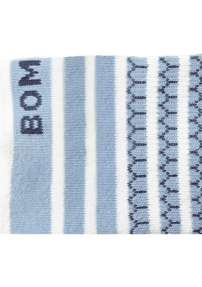 Solid Striped Quarter Socks