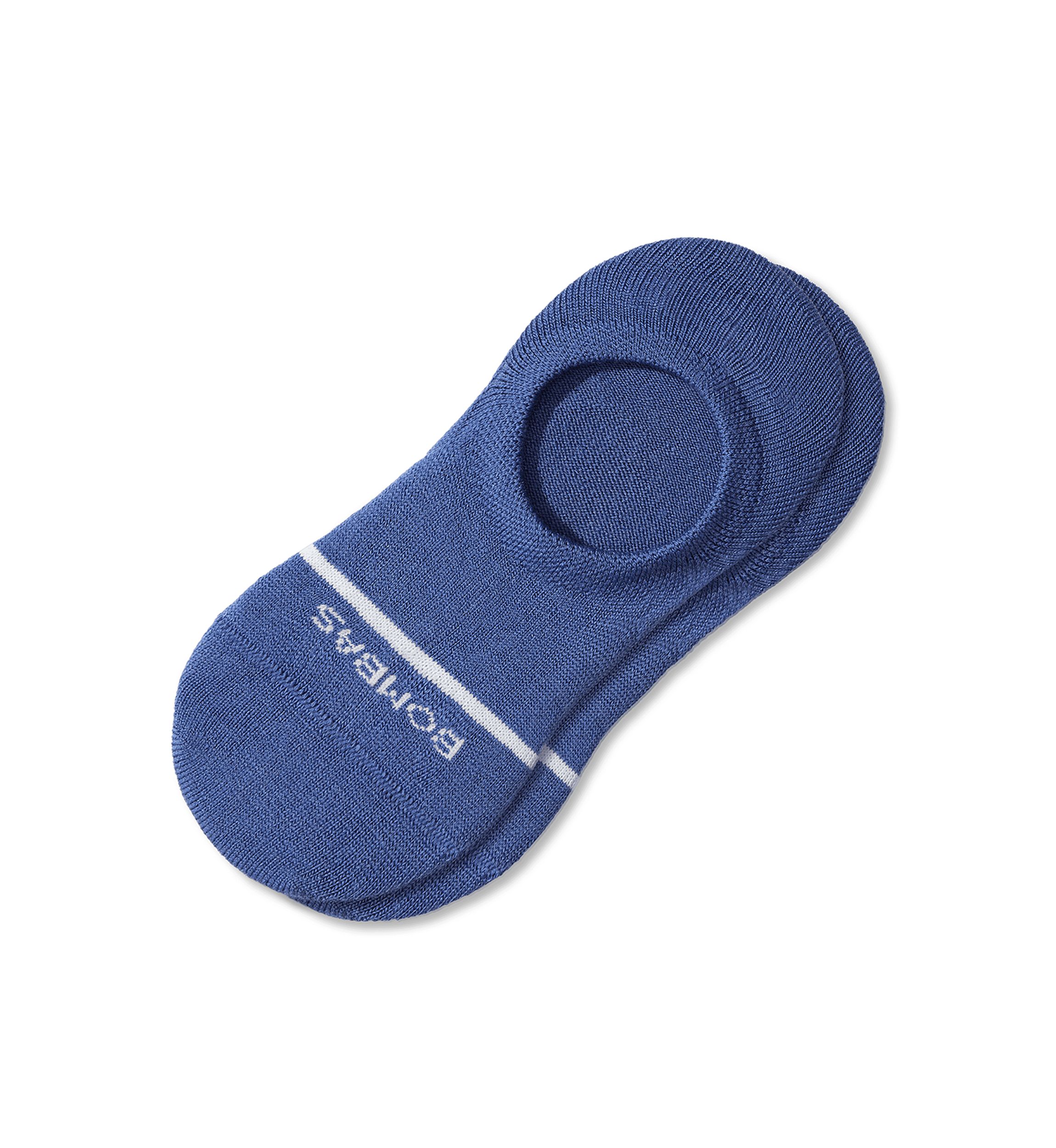 Merino Blend Solid No Show Socks 