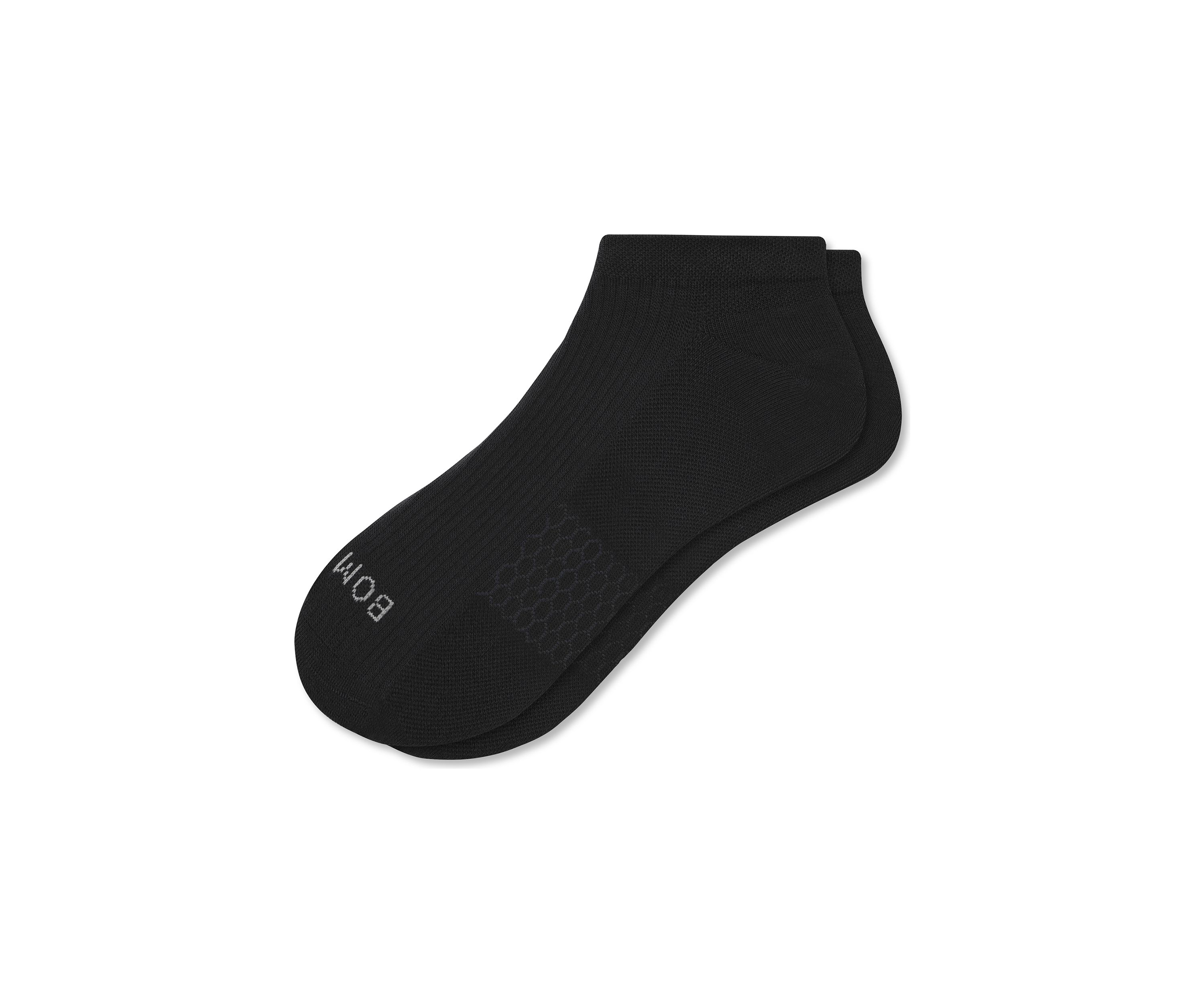 Solid Modern Rib Ankle Socks 