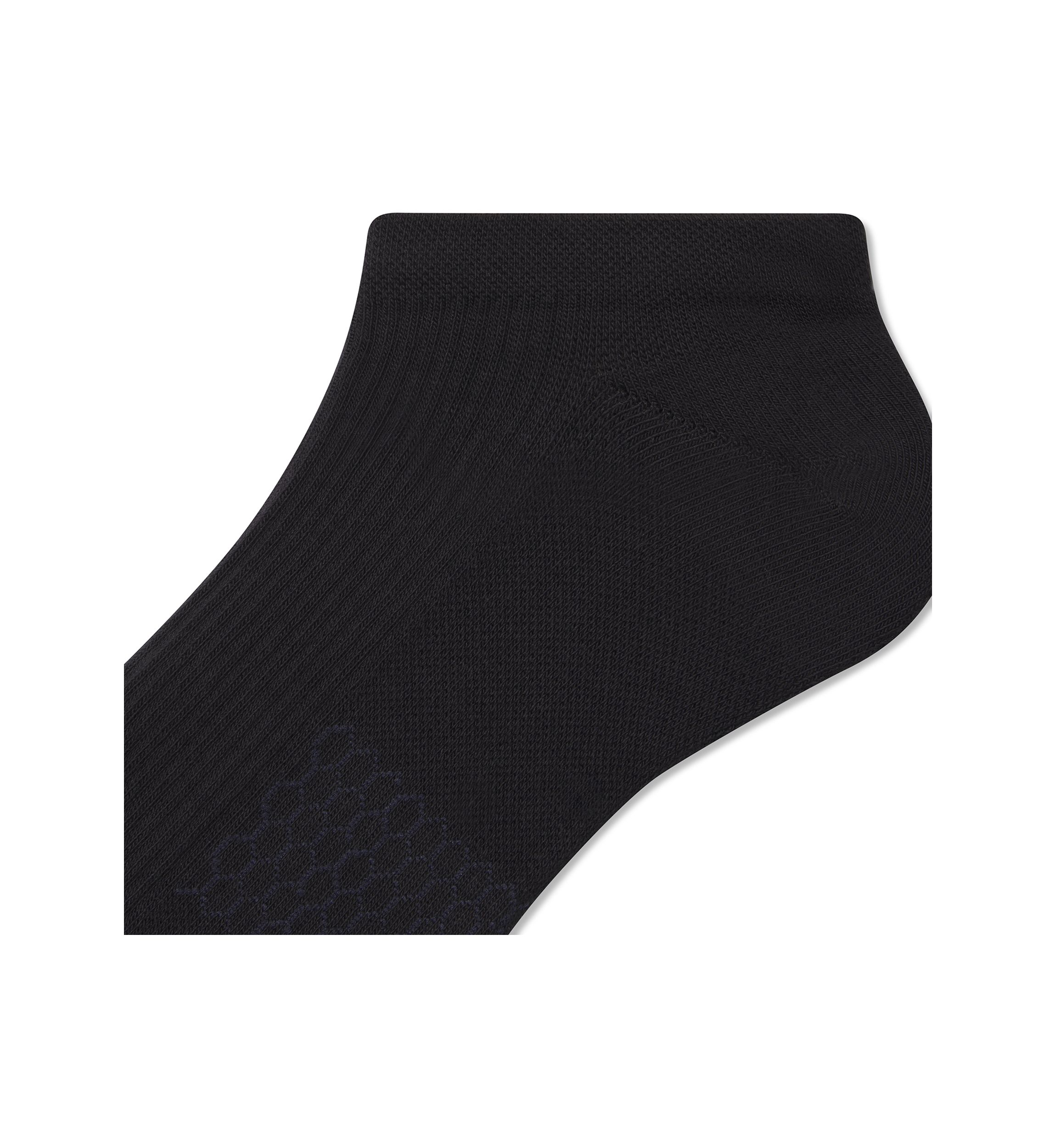 Solid Modern Rib Ankle Socks 