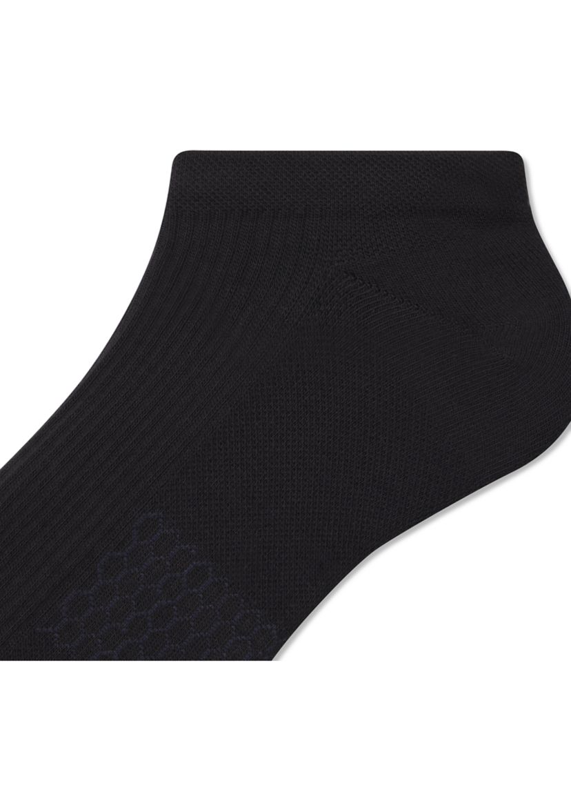 Solid Modern Rib Ankle Socks 