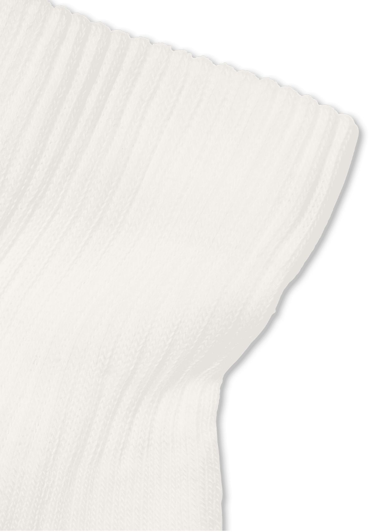 Solid Modern Rib Quarter Socks