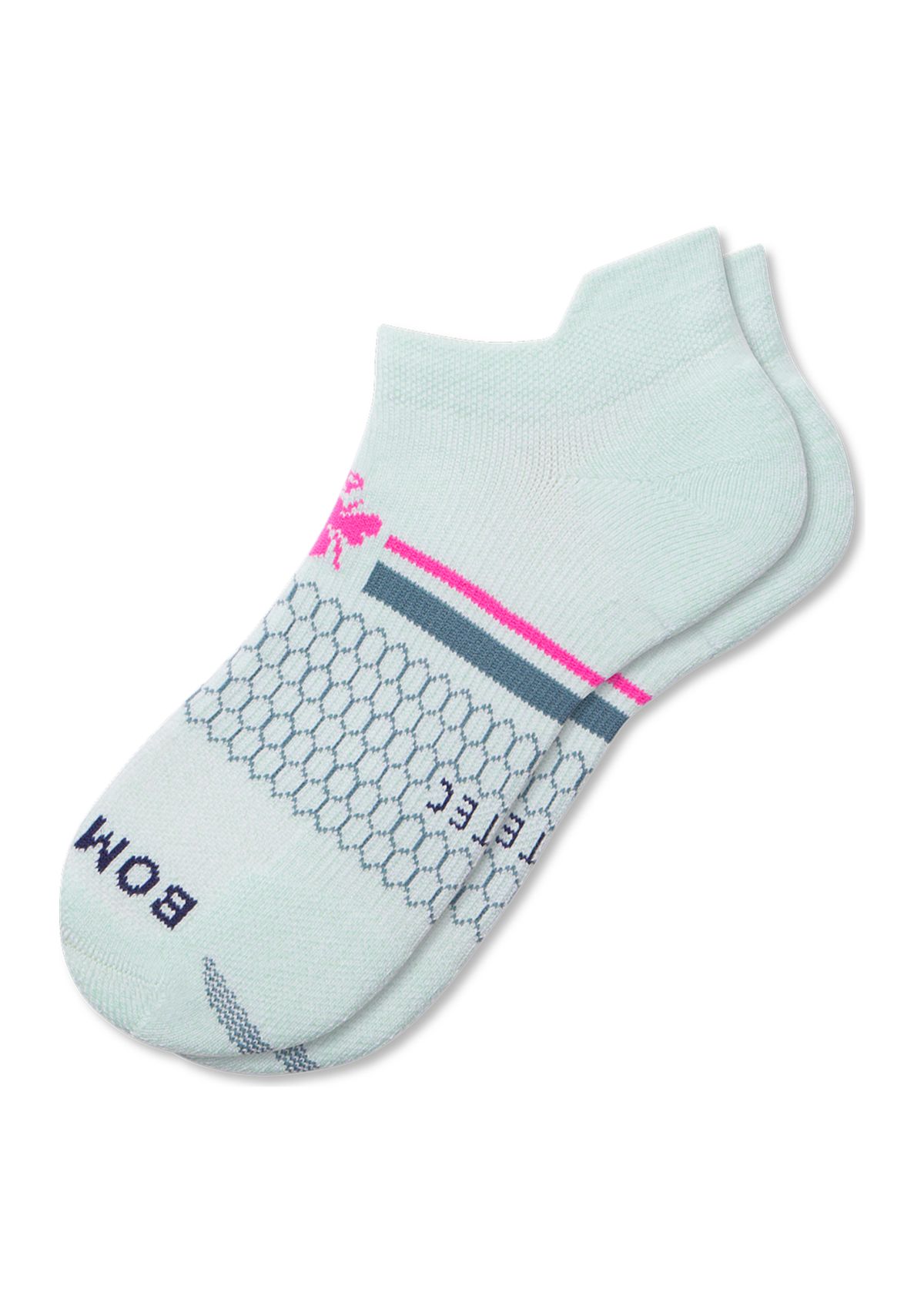 Marl Double Stripe All Purpose Ankle Socks