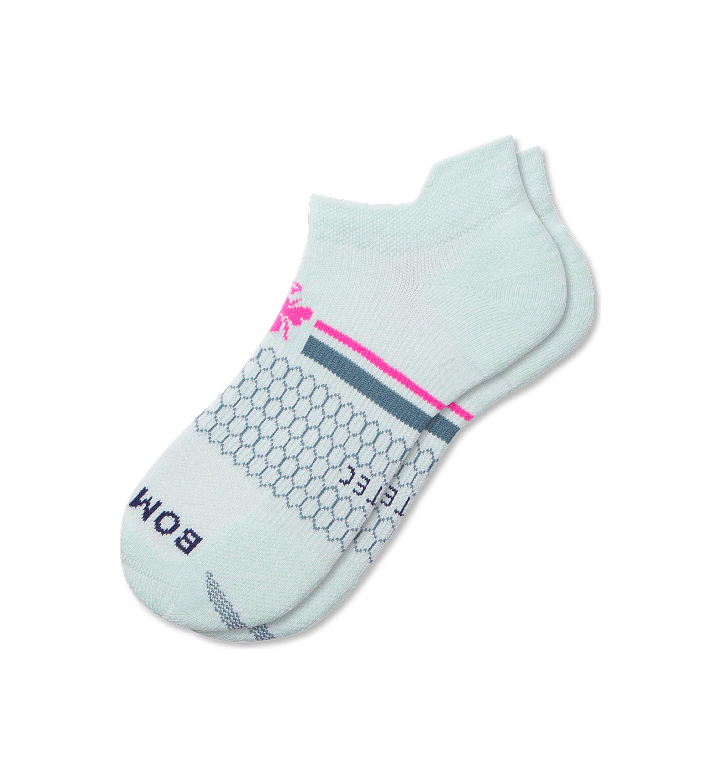 Marl Double Stripe All Purpose Ankle Socks