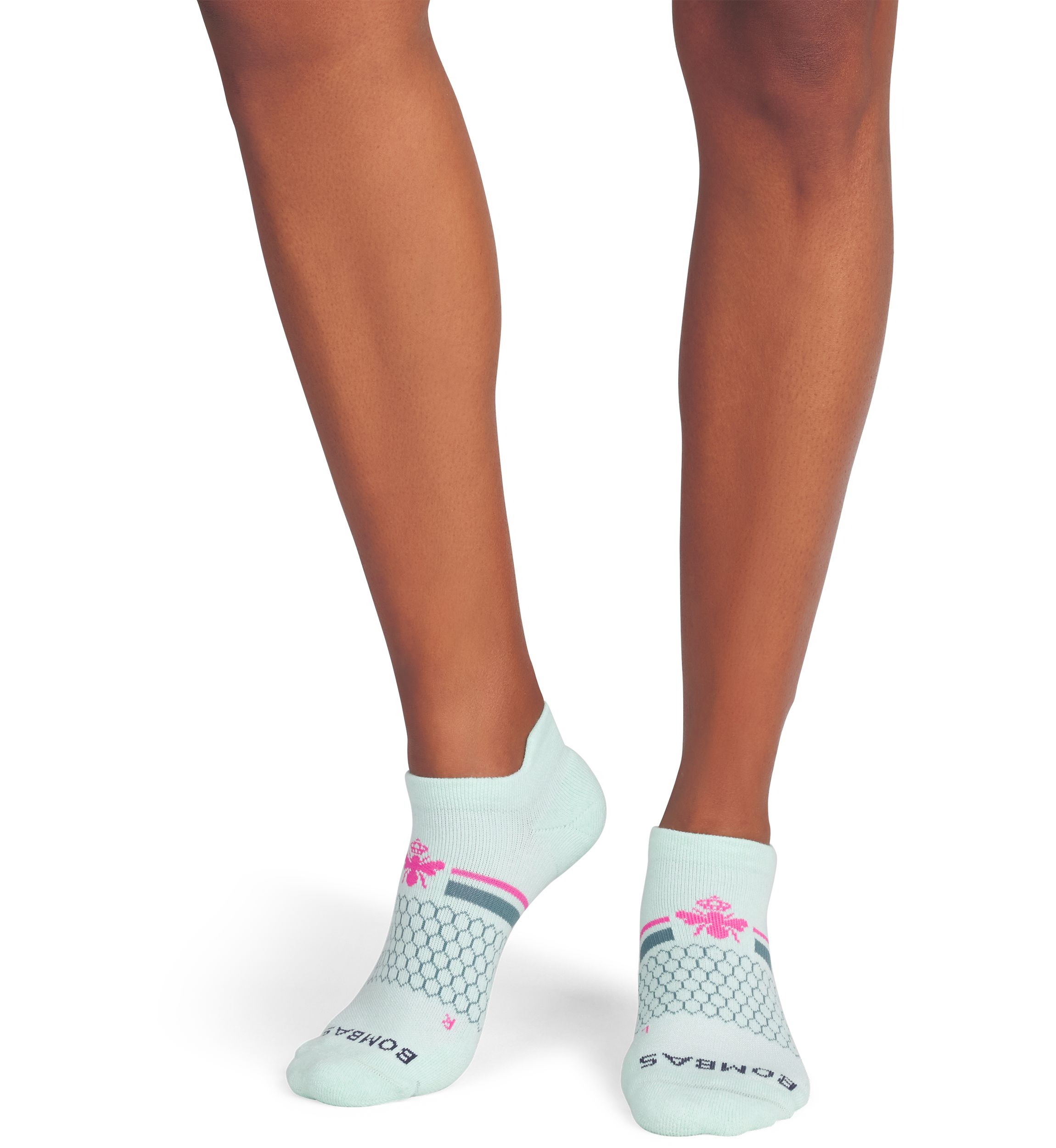 Marl Double Stripe All Purpose Ankle Socks