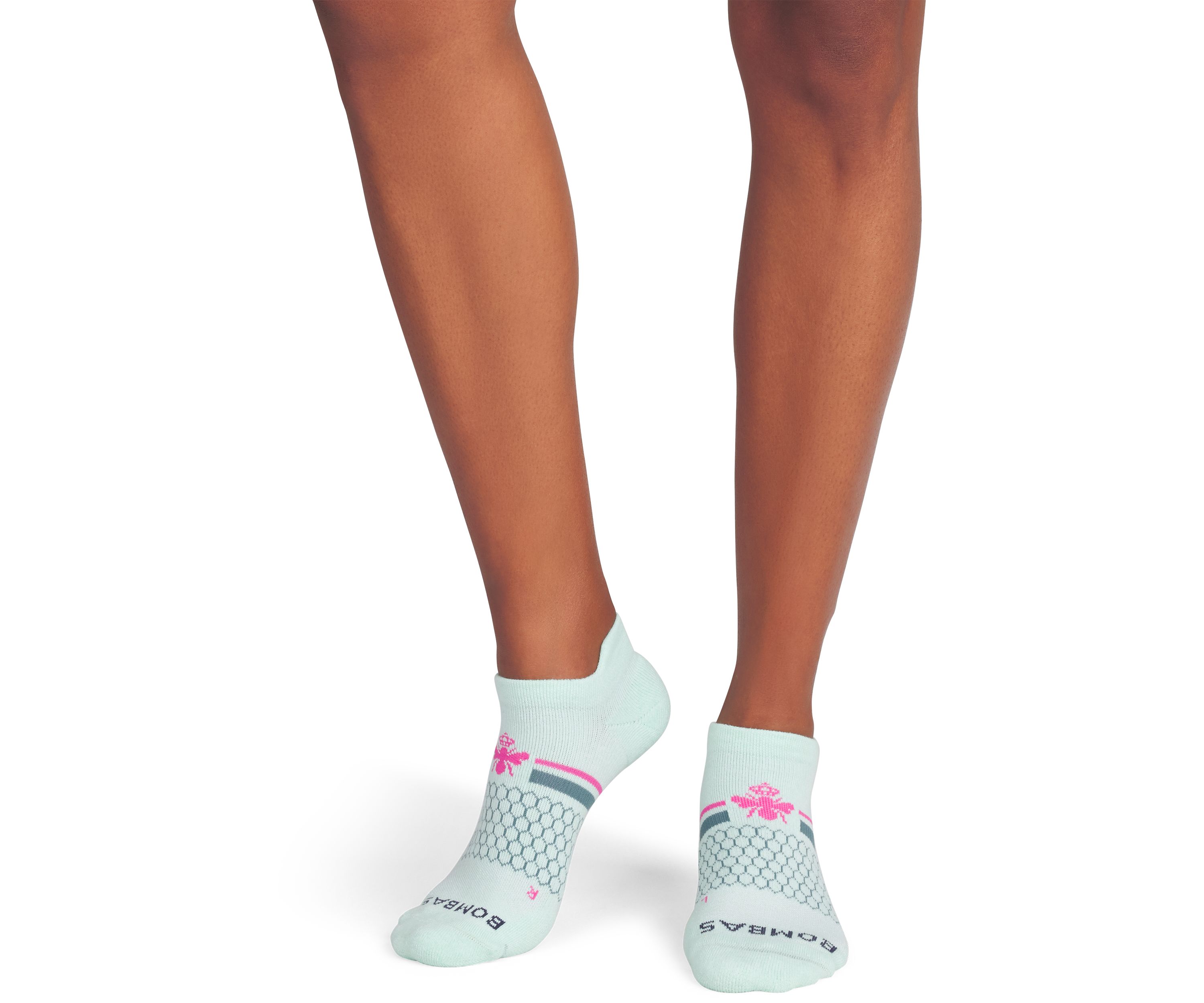 Marl Double Stripe All Purpose Ankle Socks