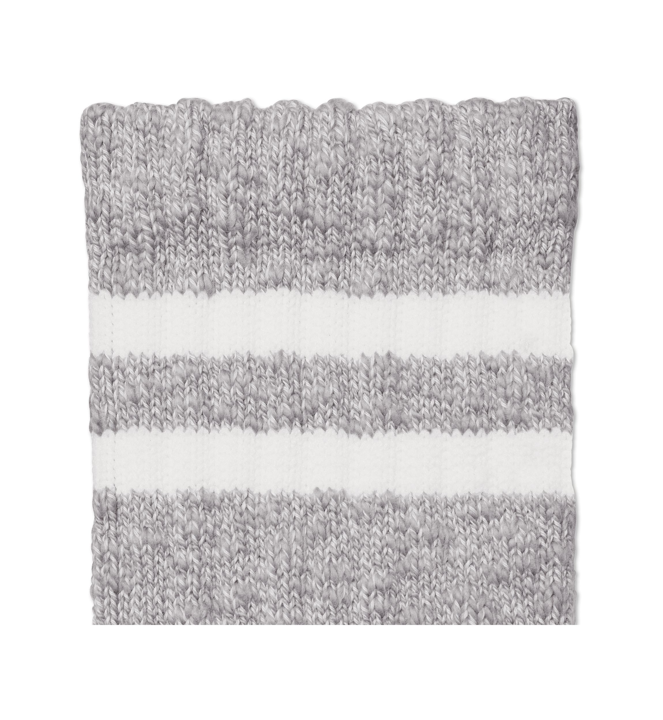 Marl Vintage Stripes Ragg Crew Socks 
