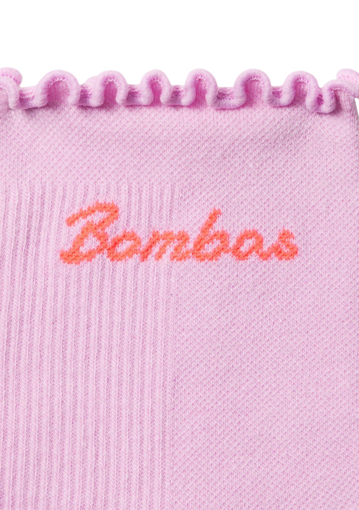 Solid Frilly Cuff Lightweight Performance Quarter Socks