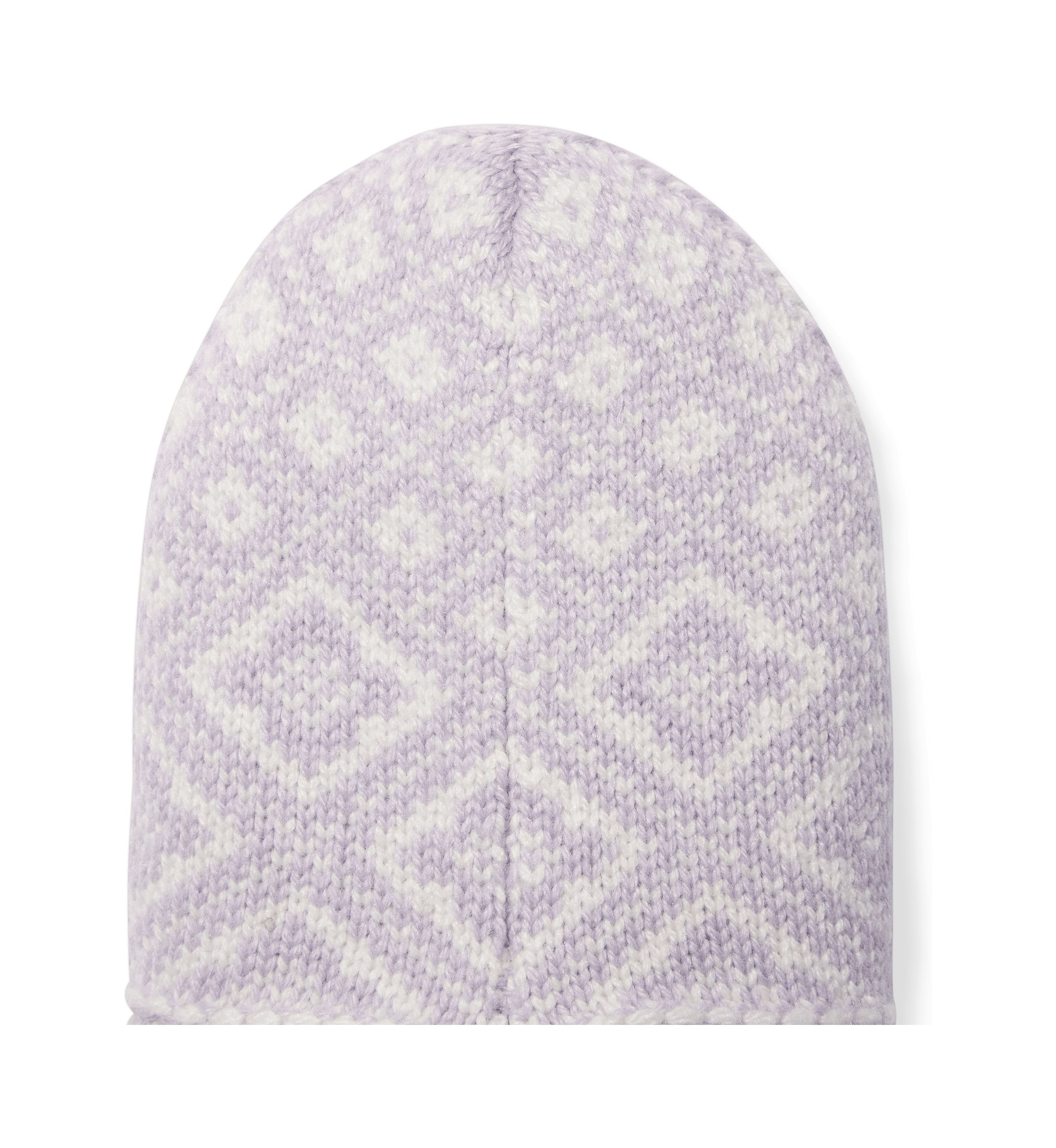 Adult Diamond Fair Isle Gripper Slippers 