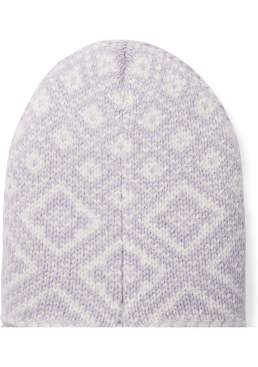 Adult Diamond Fair Isle Gripper Slippers 