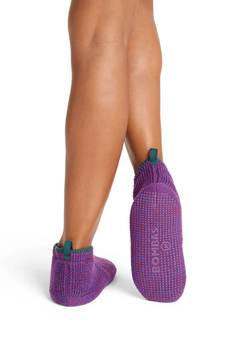 Marl Gripper Slippers with Tipping