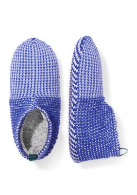 Bombas Little Kid's & Kid's Geometric Sherpa-Lined Gripper Slippers -  ShopStyle Girls' Shoes