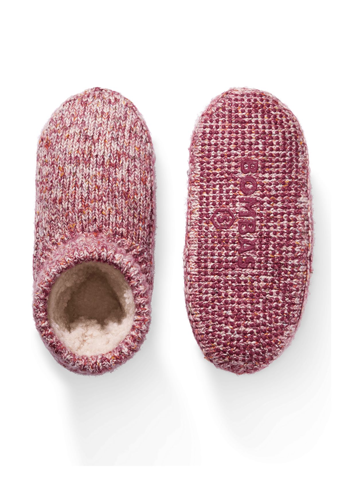 Sherpa Lined Bootie Gripper Slippers