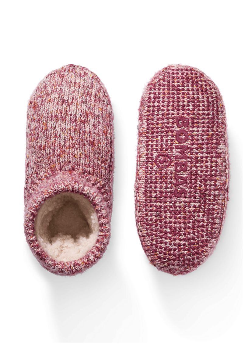 Sherpa Lined Bootie Gripper Slippers