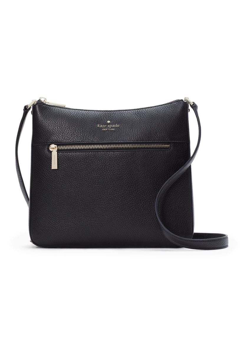 Lena Pebbled Leather Swingpack Crossbody 