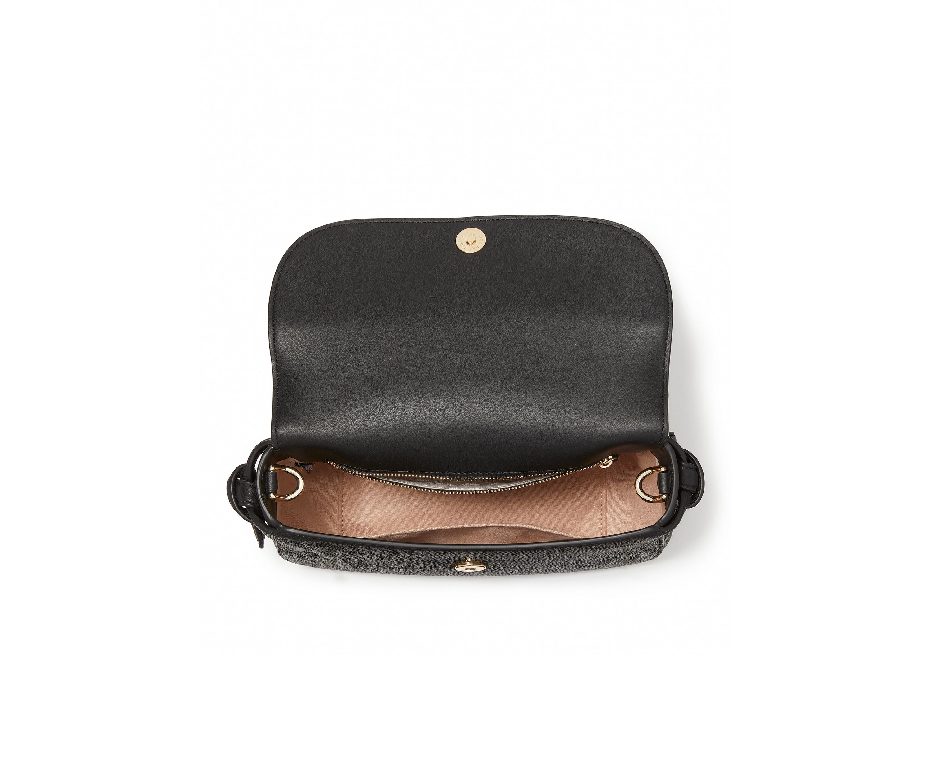 Knott Pebbled Leather Top Crossbody Bag