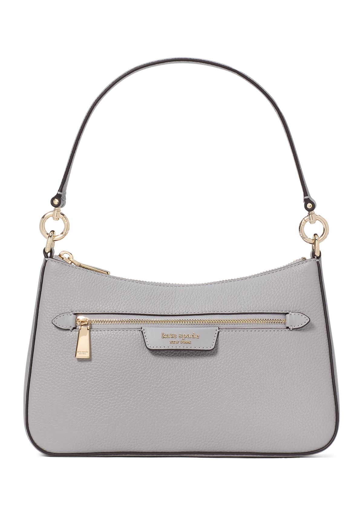 Hudson Pebble Leather Convertible Crossbody Bag