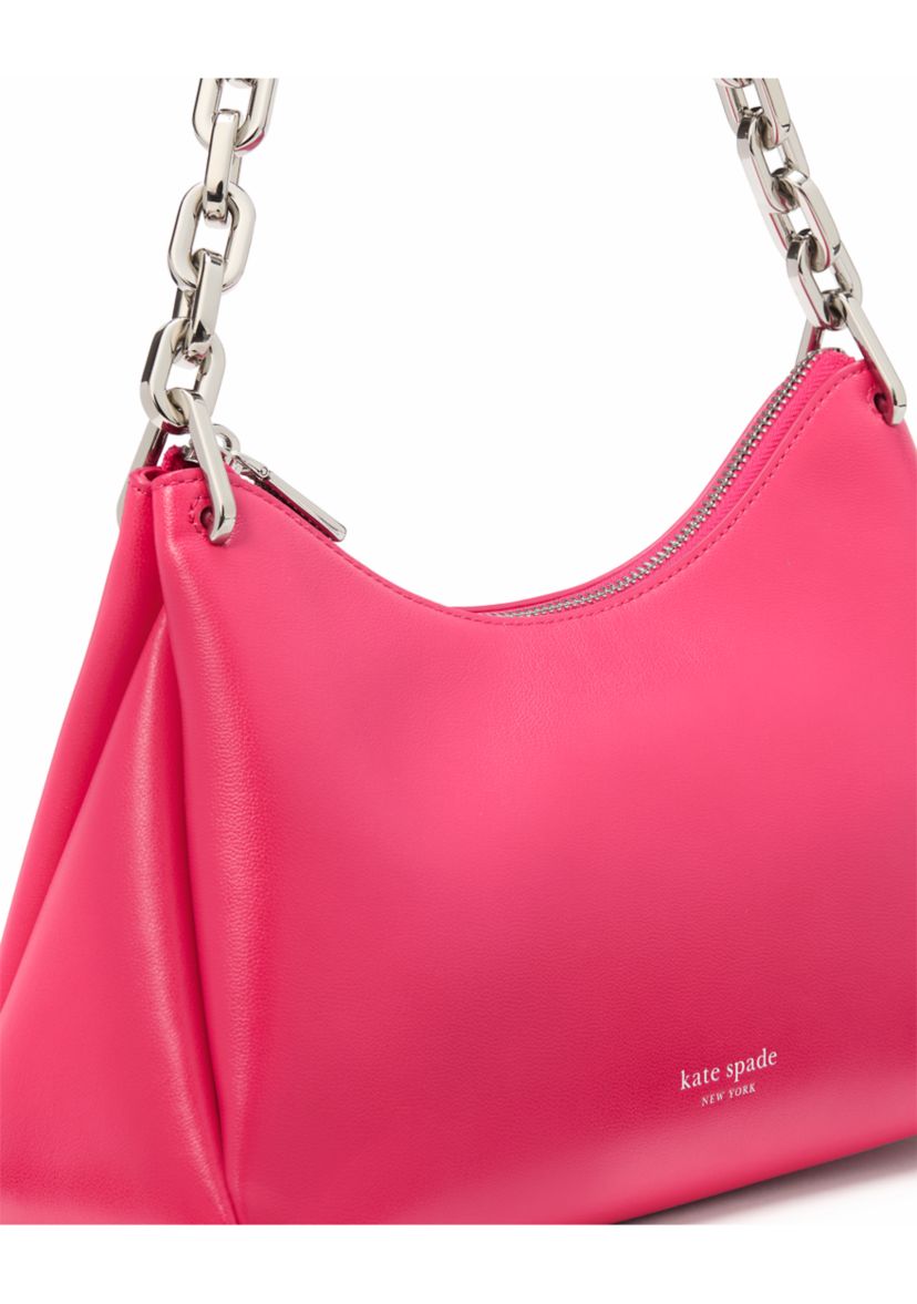 Grace Fine Grain Leather Chain Shoulder Bag