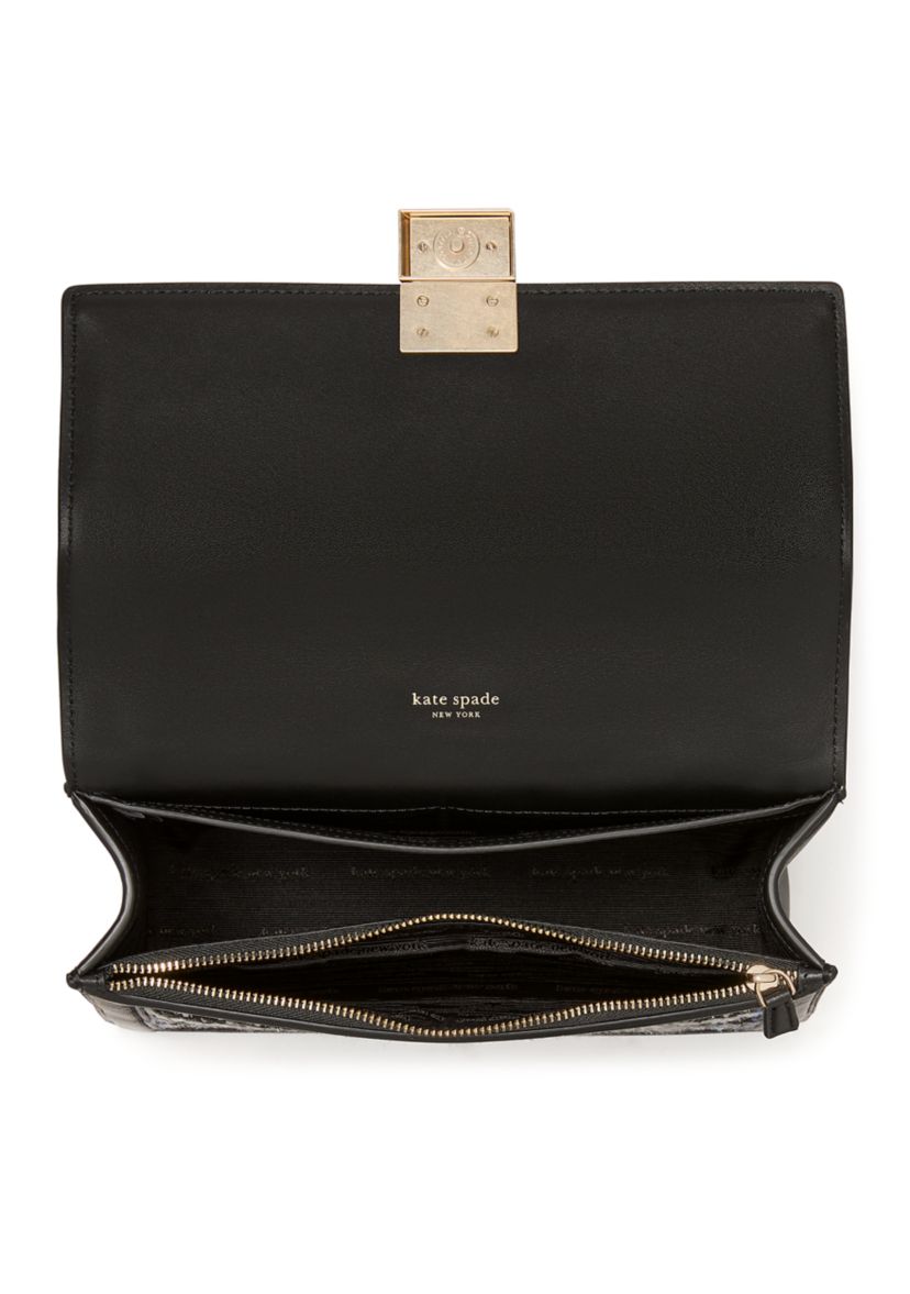 Tribeca Plaid Tweed Chain Shoulder Bag