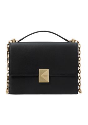 kate spade new york Tribeca Pebbled Leather Chain Shoulder Bag