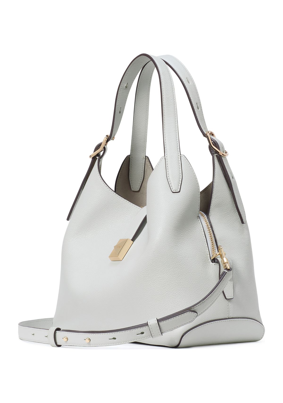 Tribeca Pebbled Leather Medium Crossbody Tote