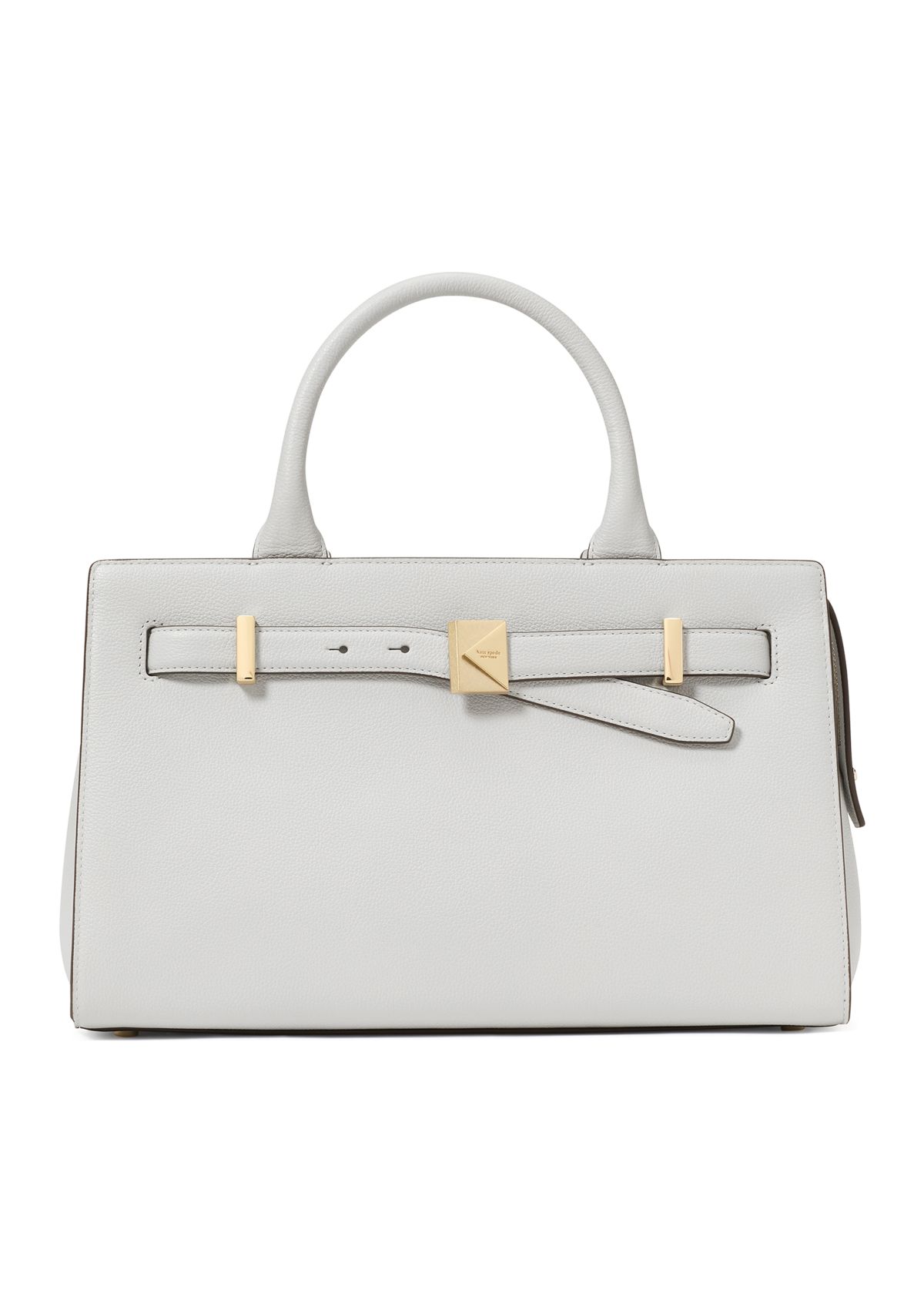 Tribeca Pebbled Leather Satchel