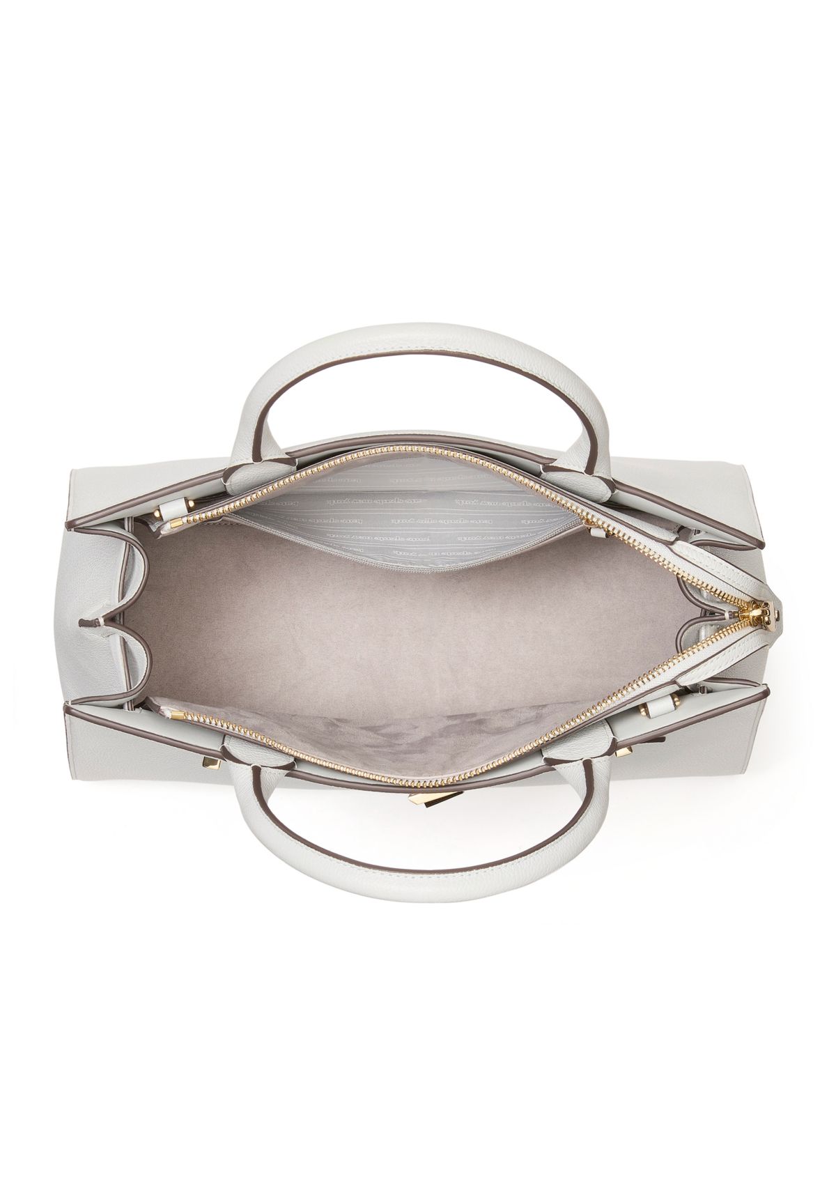 Tribeca Pebbled Leather Satchel