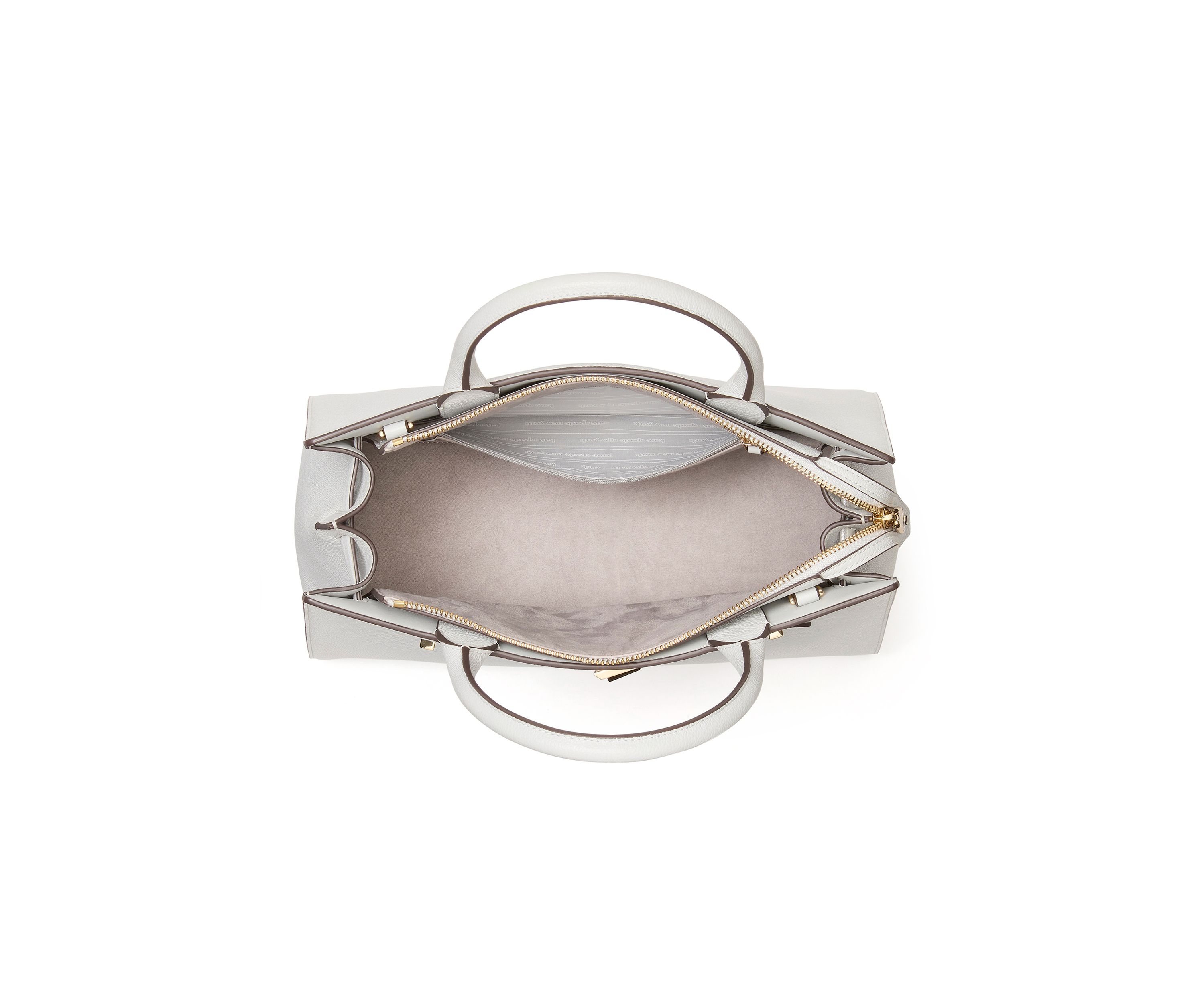 Tribeca Pebbled Leather Satchel