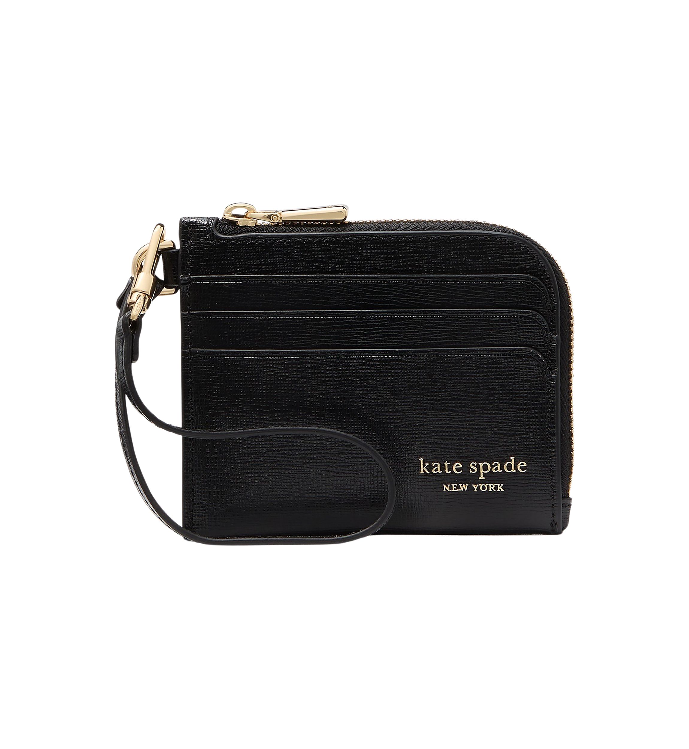 Devin Saffiano Leather Coin Card Case