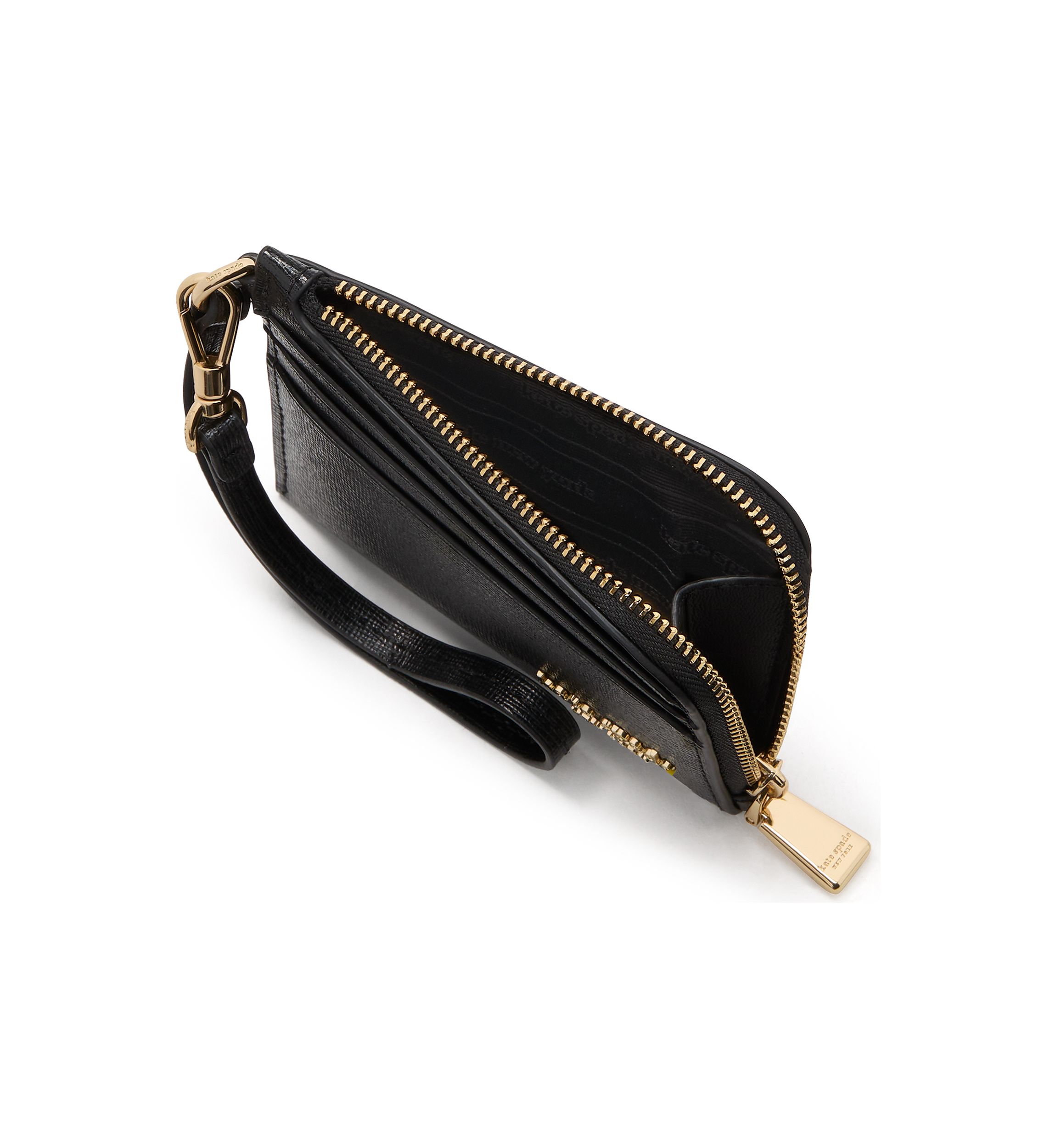 Devin Saffiano Leather Coin Card Case