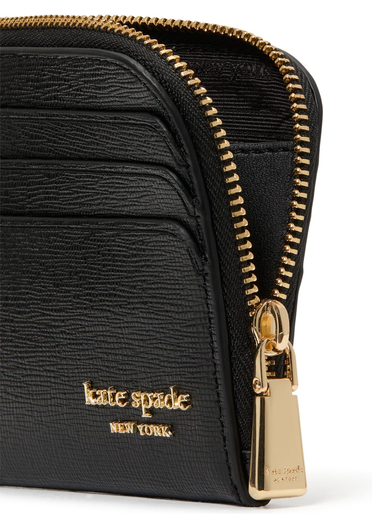 Devin Saffiano Leather Coin Card Case