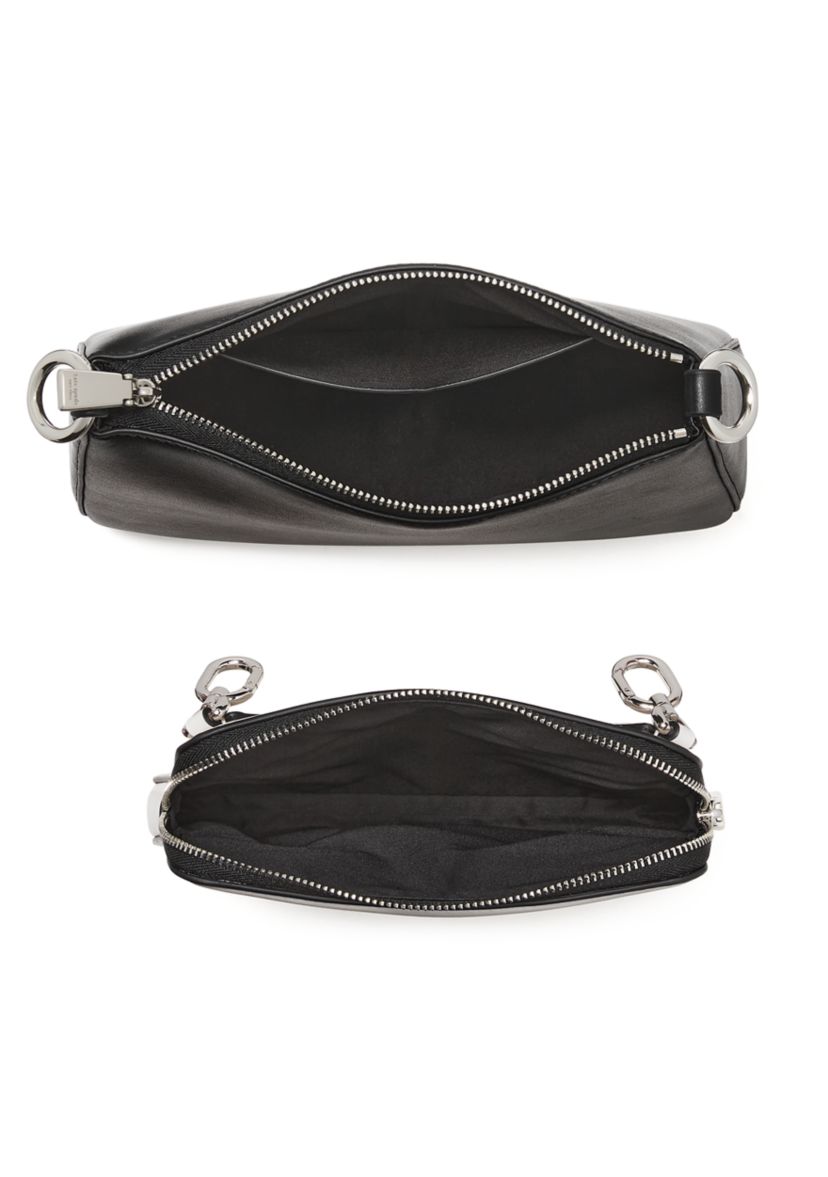 Label Smooth Leather 3 for 1 Crossbody