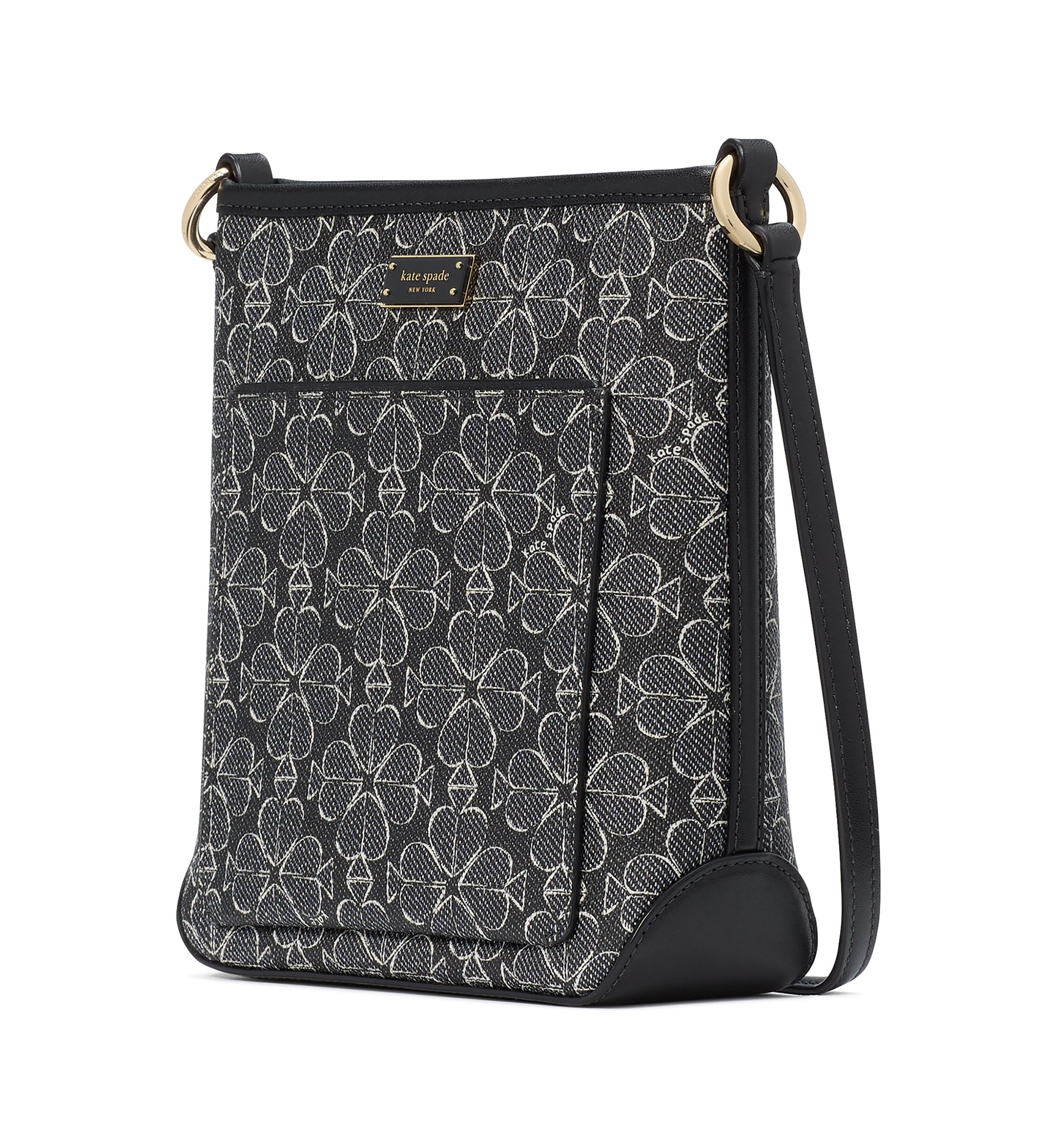 Spade Flower Coated Canvas Swingpack