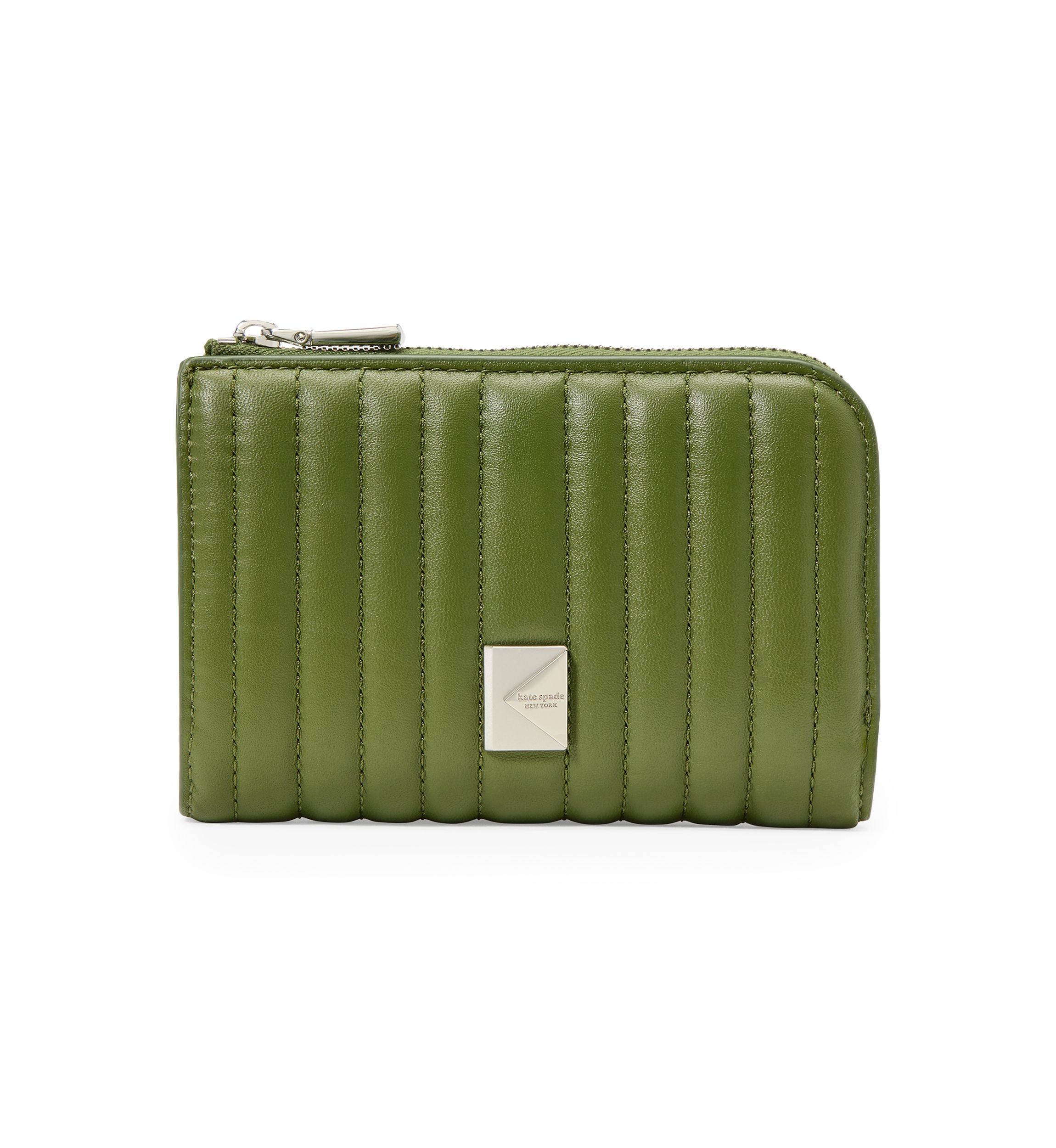 Deco Quilted Compact Wallet
