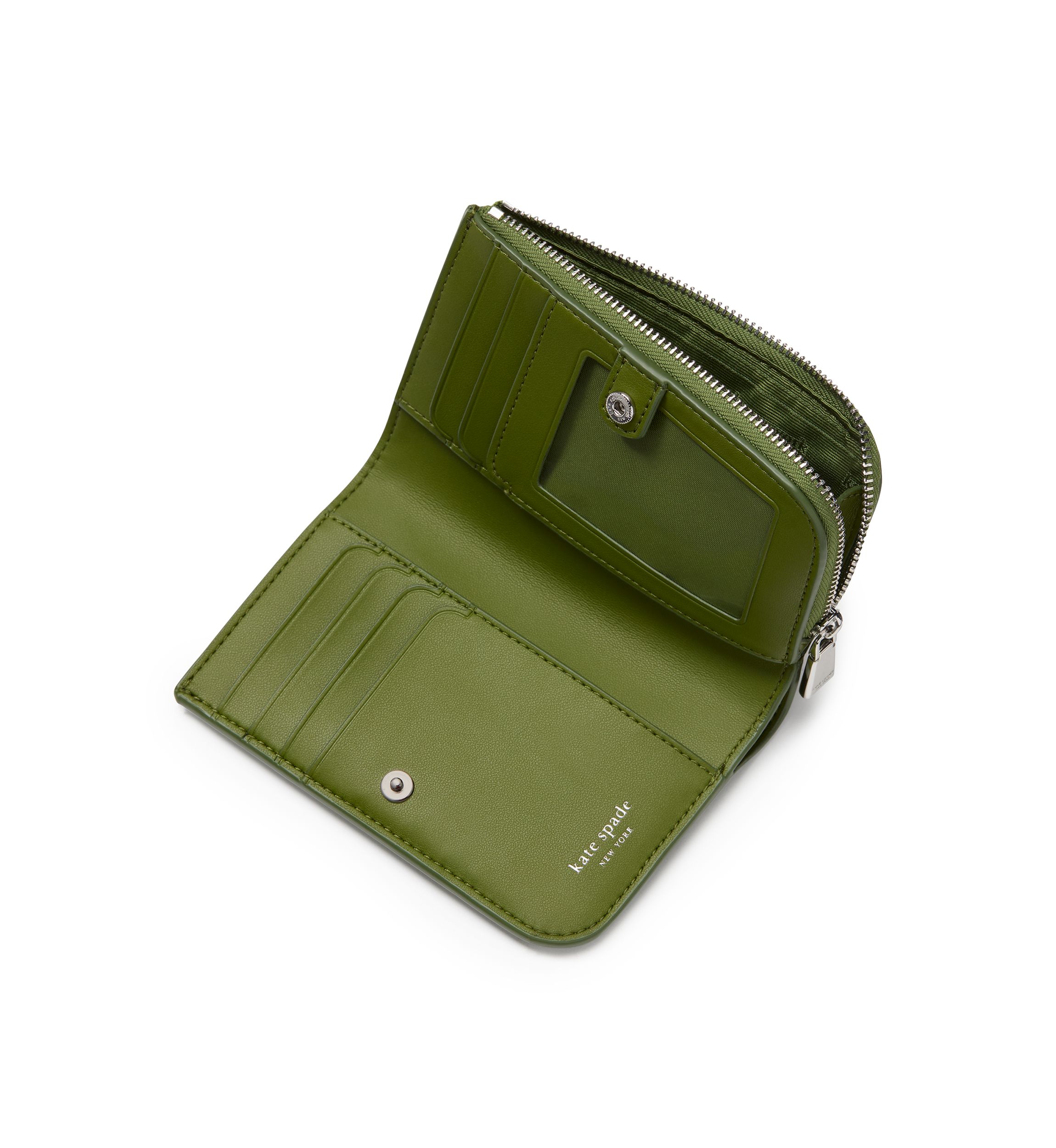 Deco Quilted Compact Wallet