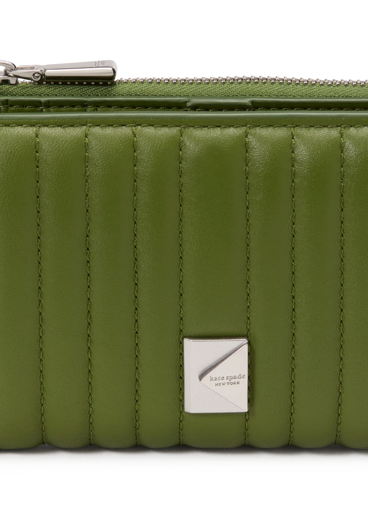 Deco Quilted Compact Wallet