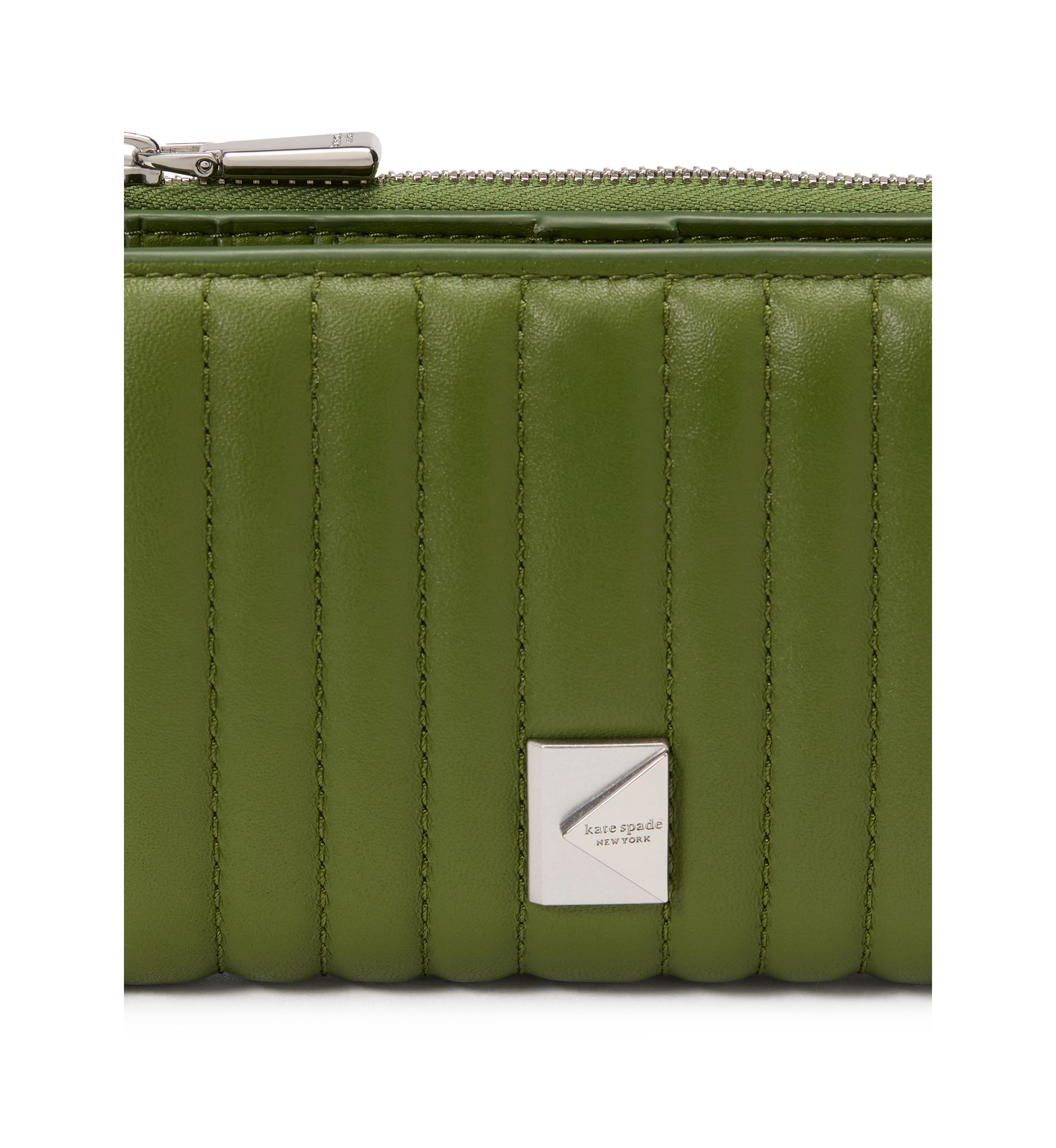 Deco Quilted Compact Wallet