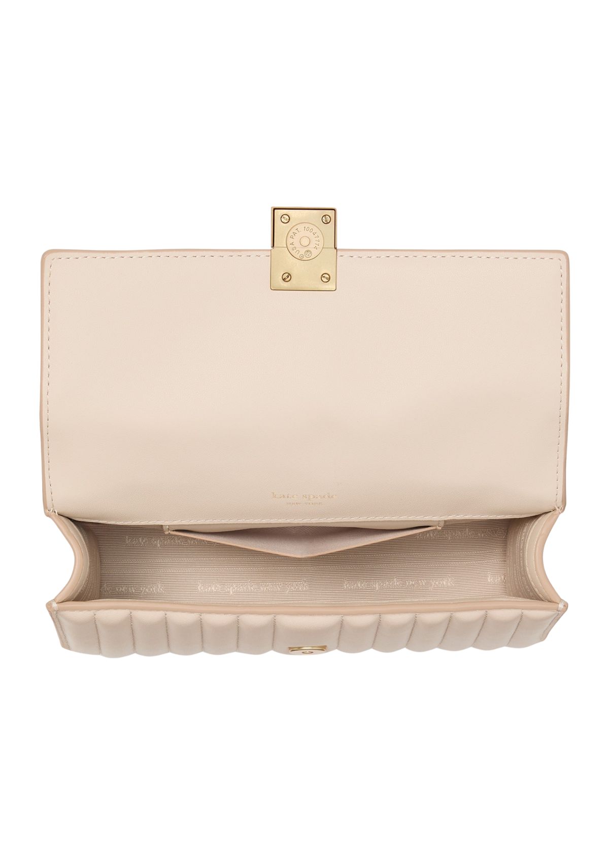 Deco Quilted Leather Mini Flap Chain Crossbody Bag