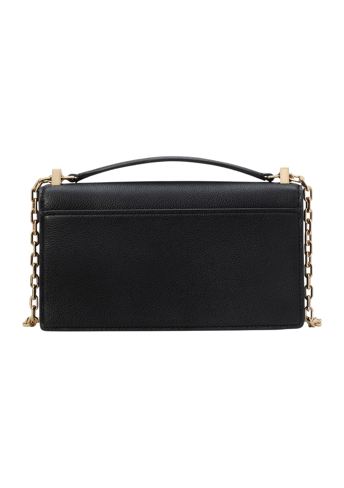 Tribeca Pebbled Leather Mini Flap Chain Crossbody Bag