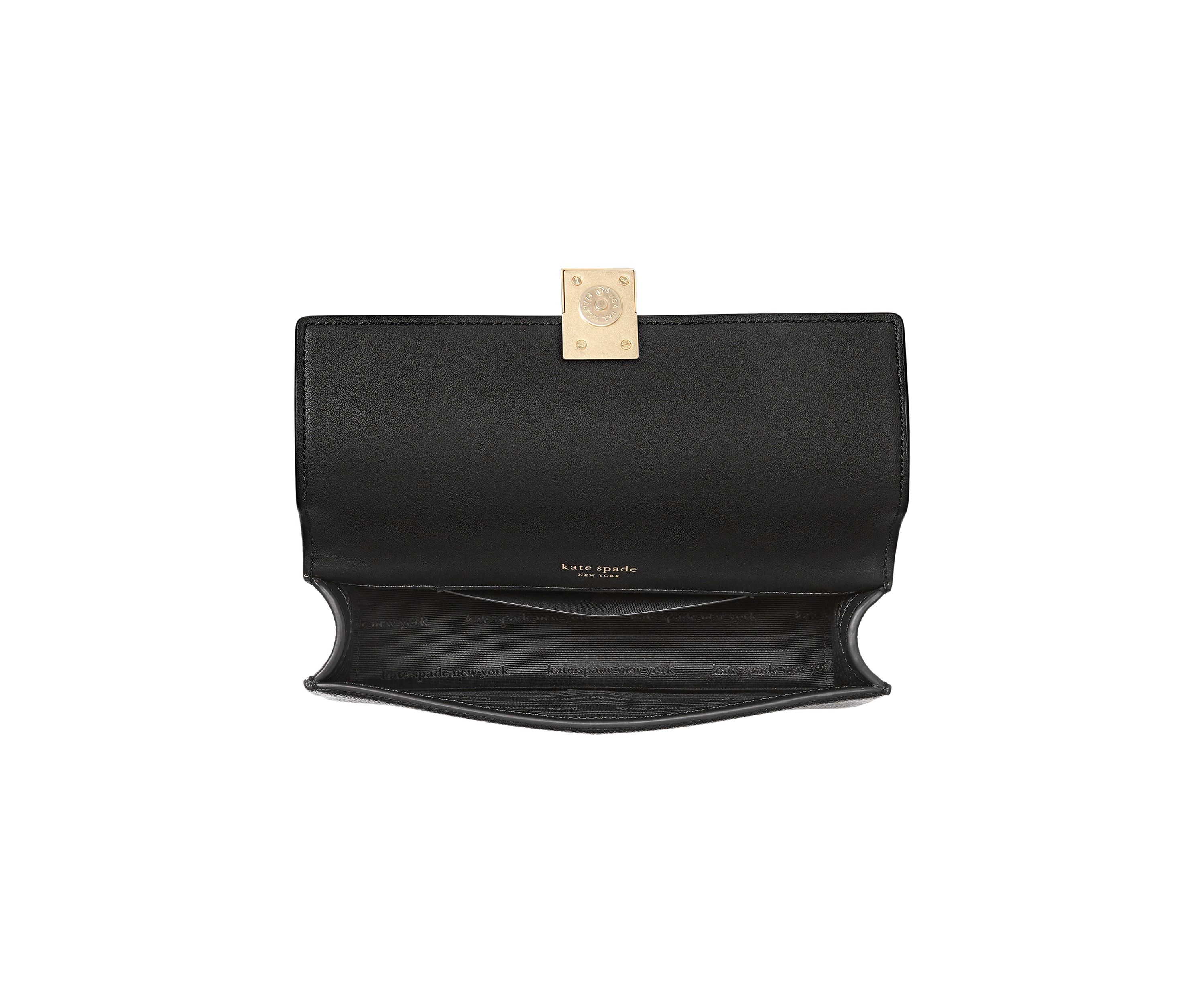 Tribeca Pebbled Leather Mini Flap Chain Crossbody Bag