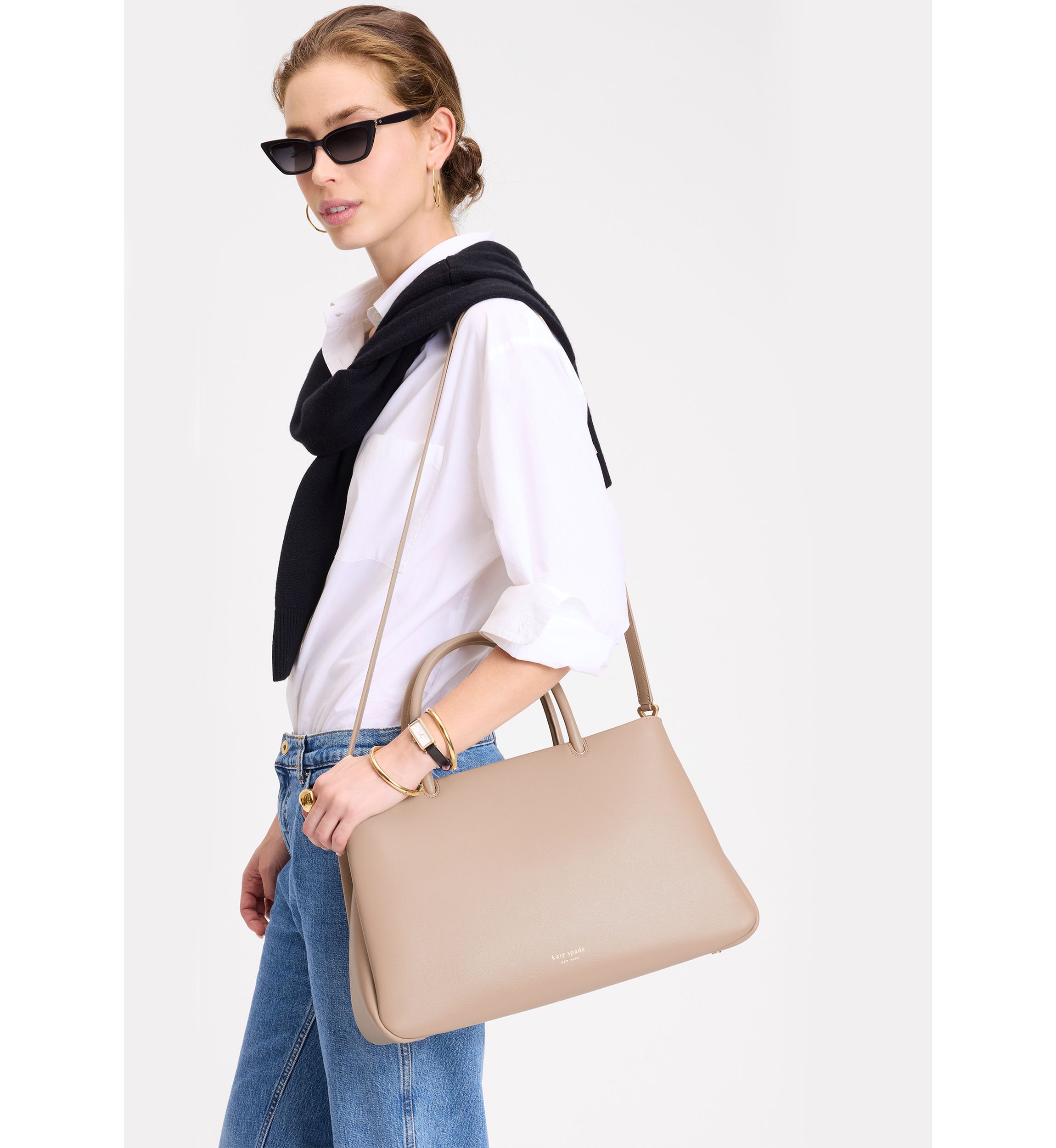 Large Leather Satchel