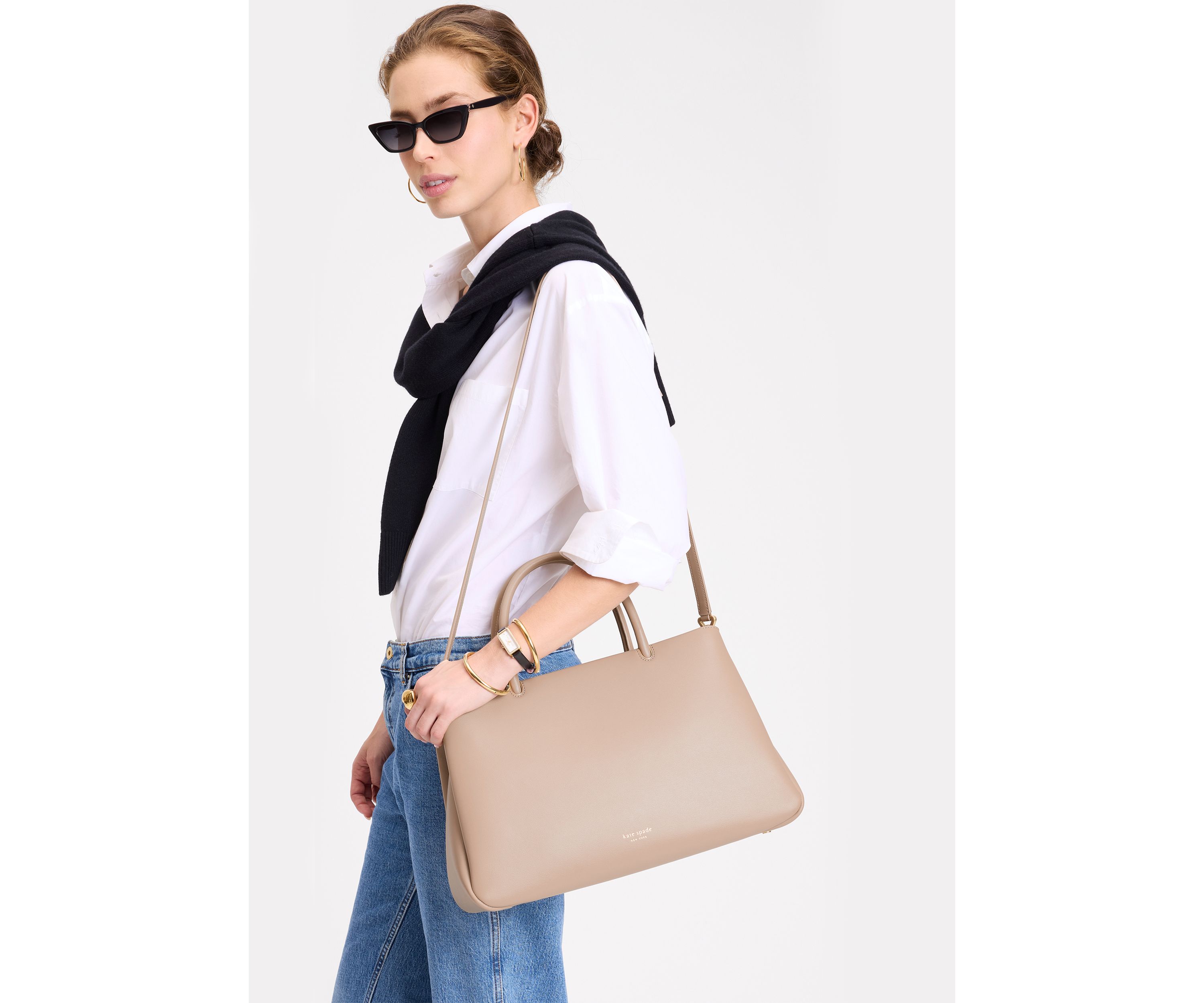 Large Leather Satchel