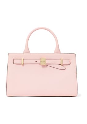 kate spade new york Deco Pebbled Leather Medium Satchel, Pink -  0196021570315