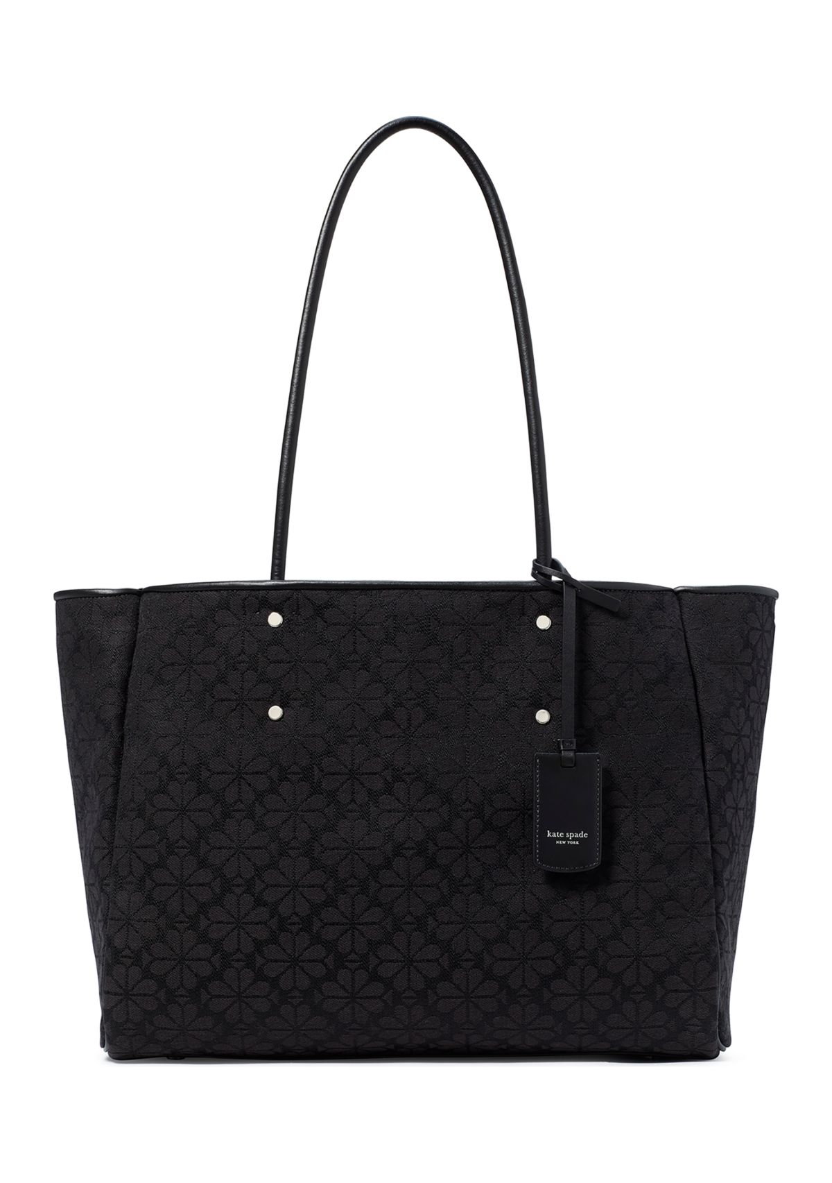 Flower Jacquard Large Everything Tote 