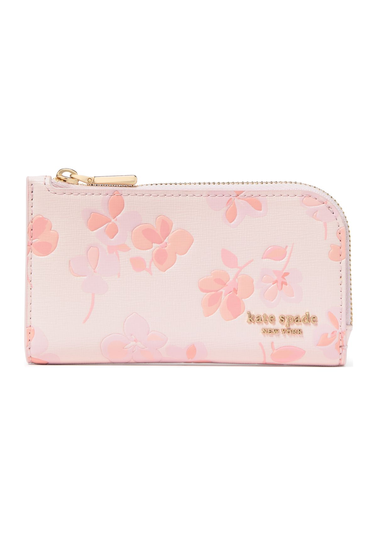 Devin Spring Pansies Small Slim Bifold Wallet