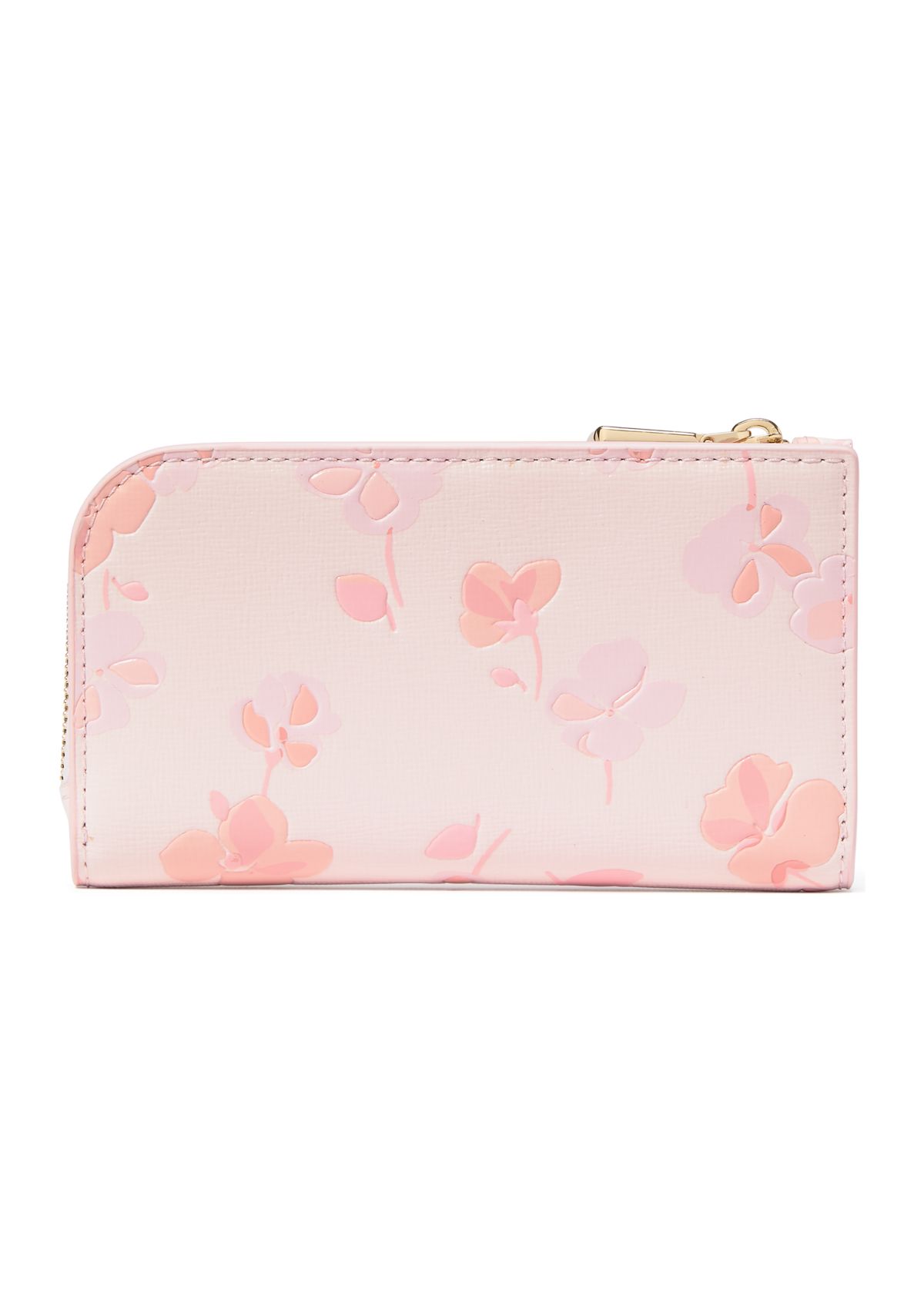 Devin Spring Pansies Small Slim Bifold Wallet